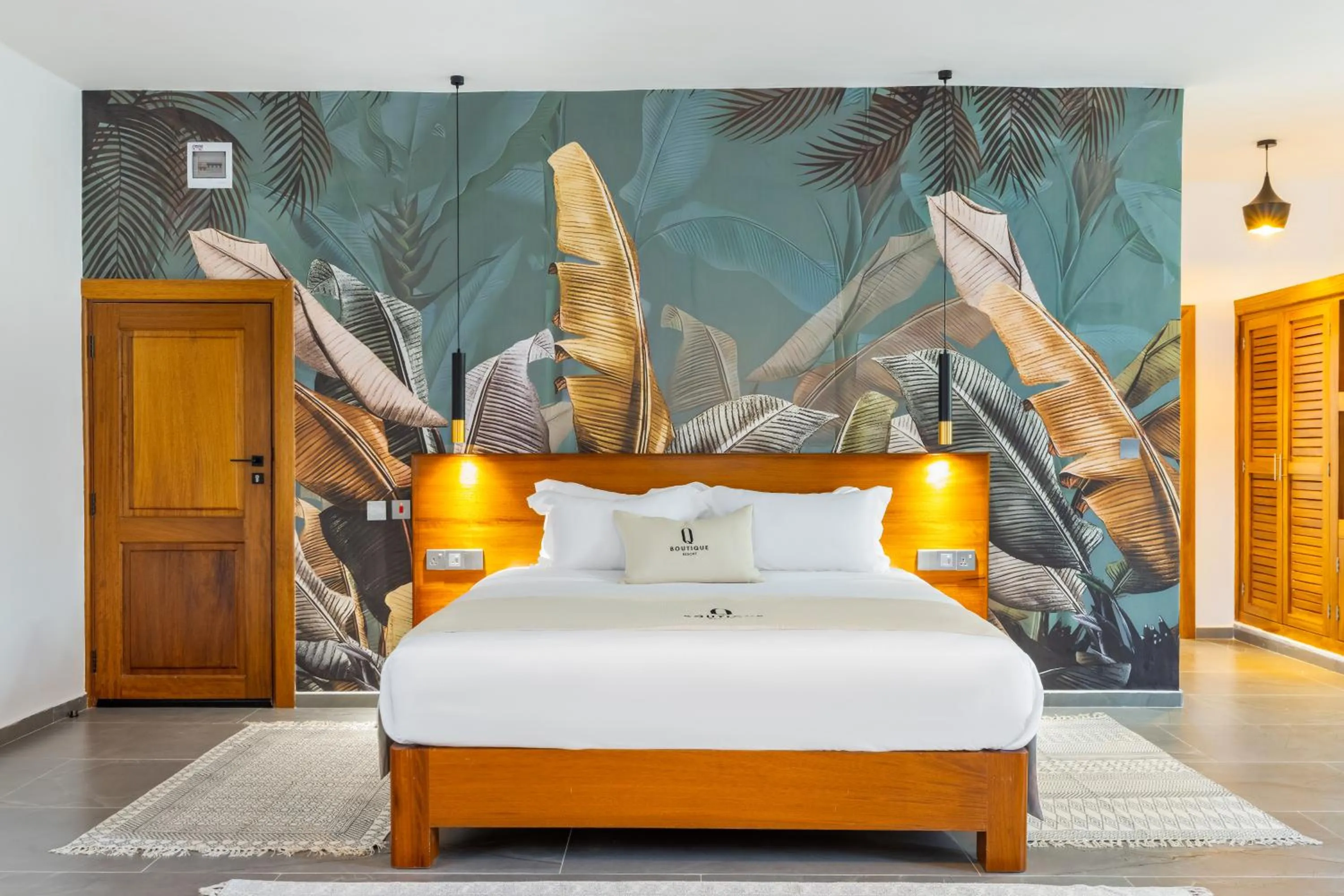 Bed in Q Boutique Resort Malindi