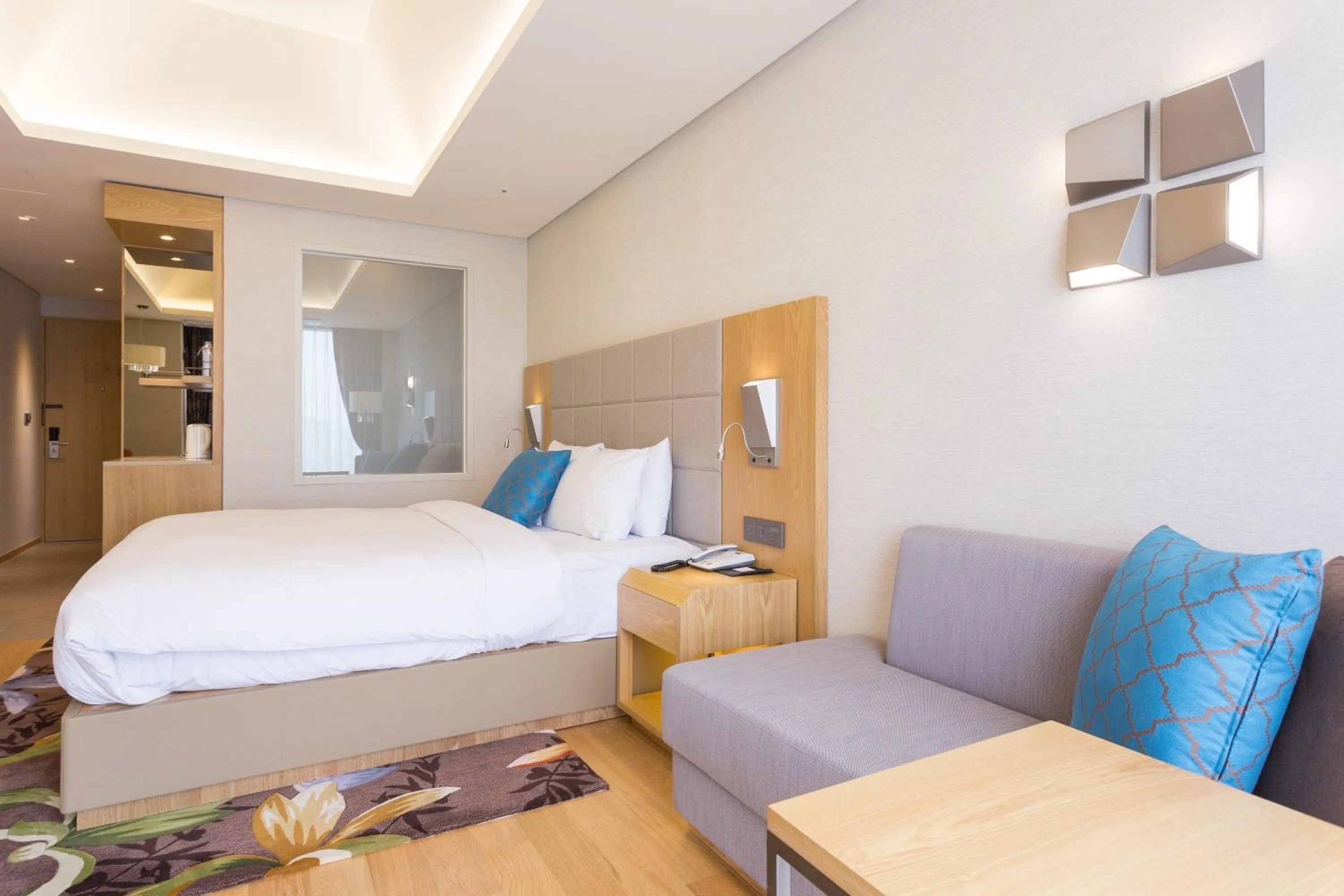Area and facilities, Bed in Charis Hotel