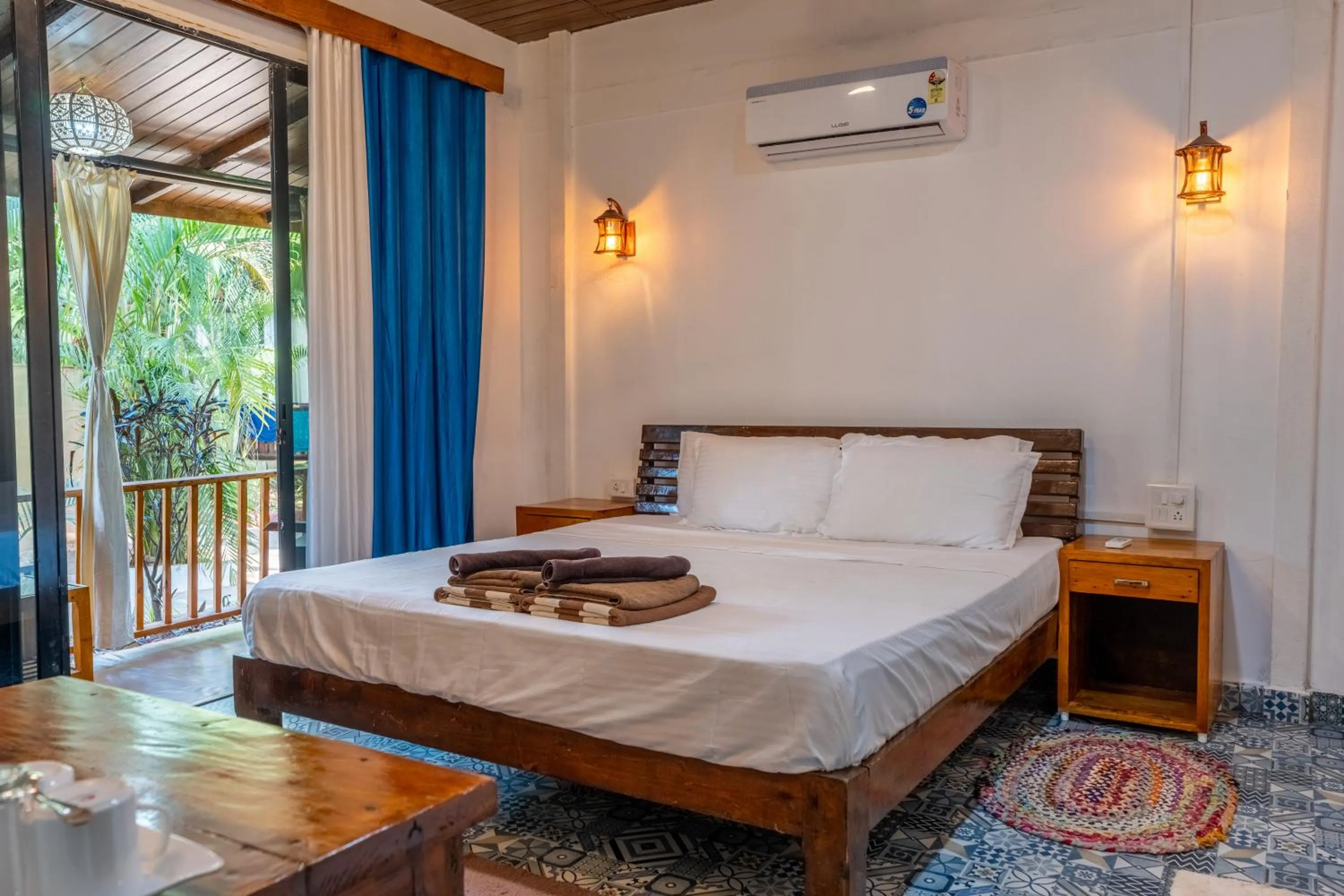 Quadruple Garden Hut in Simrose