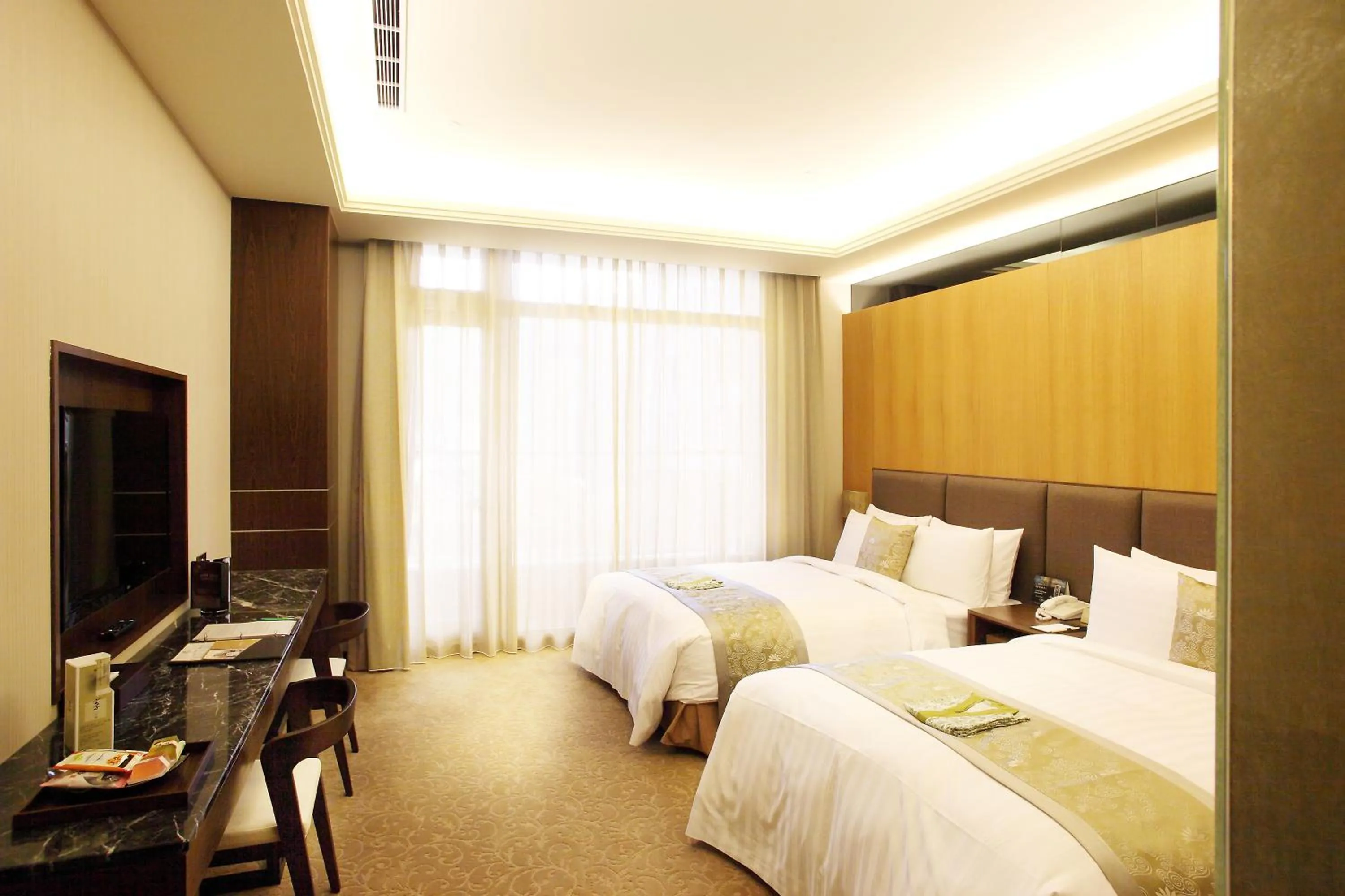 Bed in Fuli Hot Spring Resort