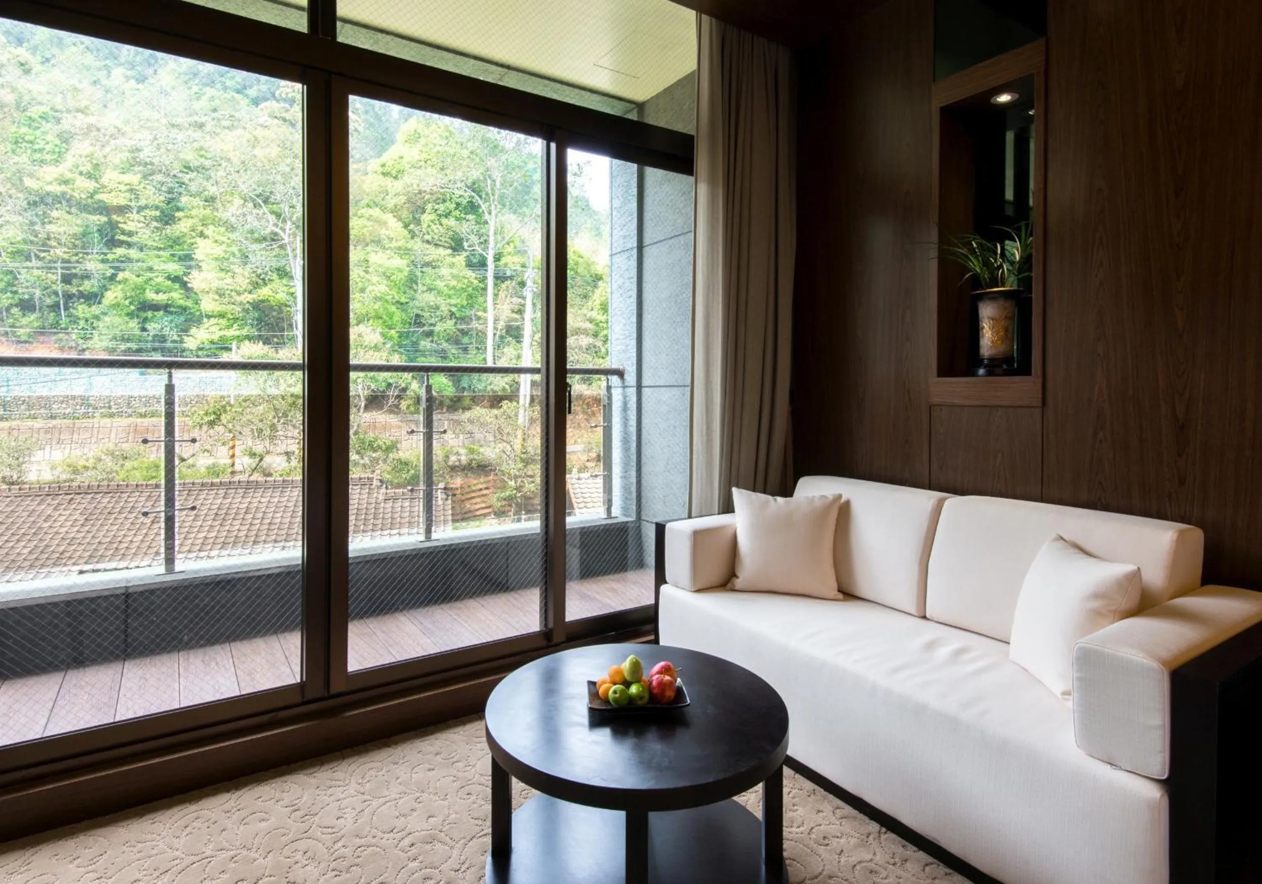 Seating area in Fuli Hot Spring Resort