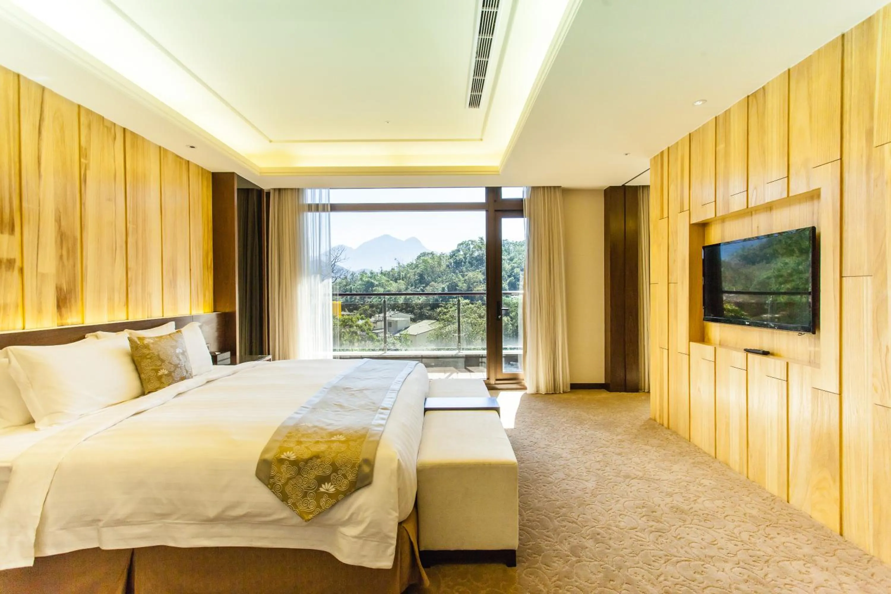 bunk bed, Bed in Fuli Hot Spring Resort