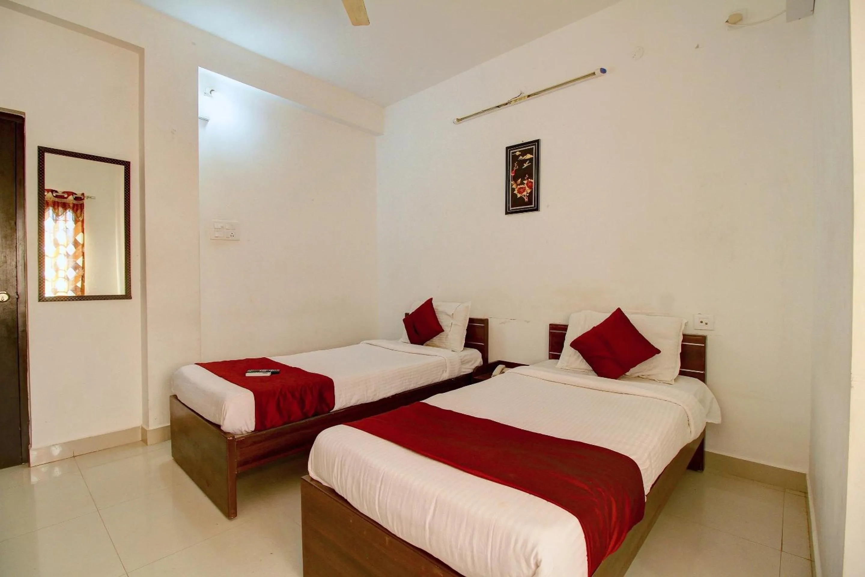 Bedroom, Bed in Hotel O The Mangrove Wood Residency