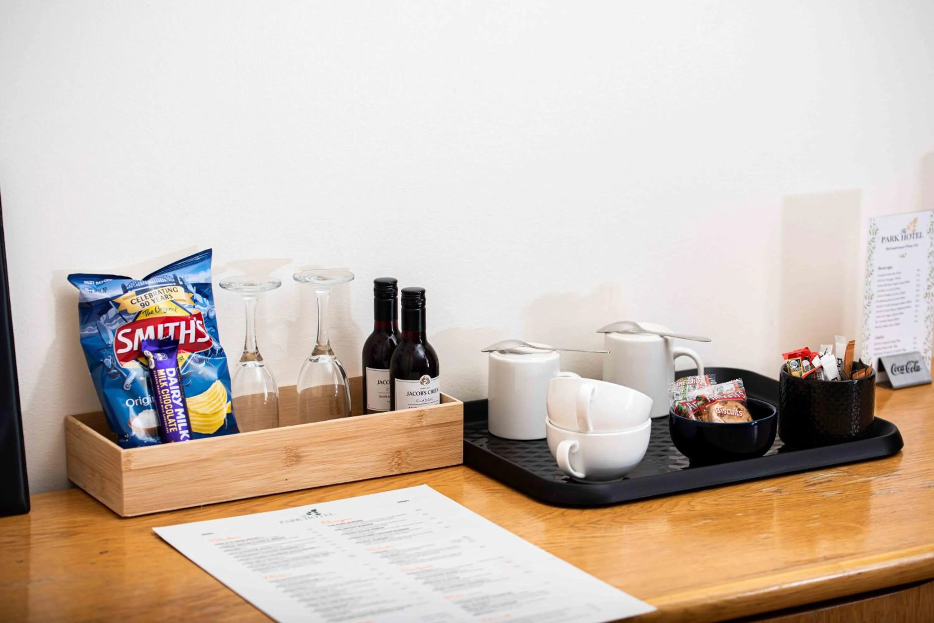 Coffee/tea facilities in Park Hotel