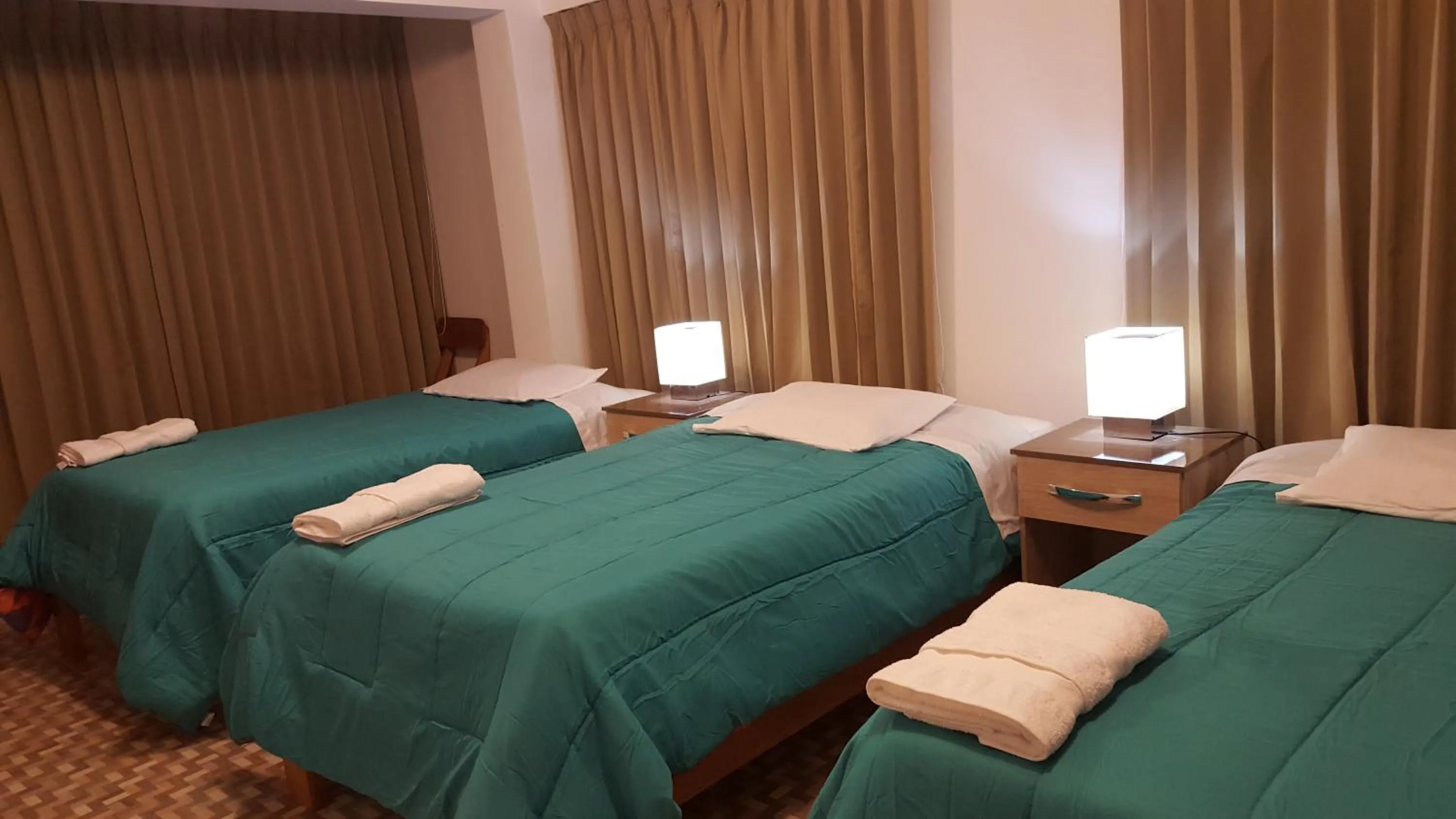 Photo of the whole room, Bed in Tambo de Ollantay Hotel