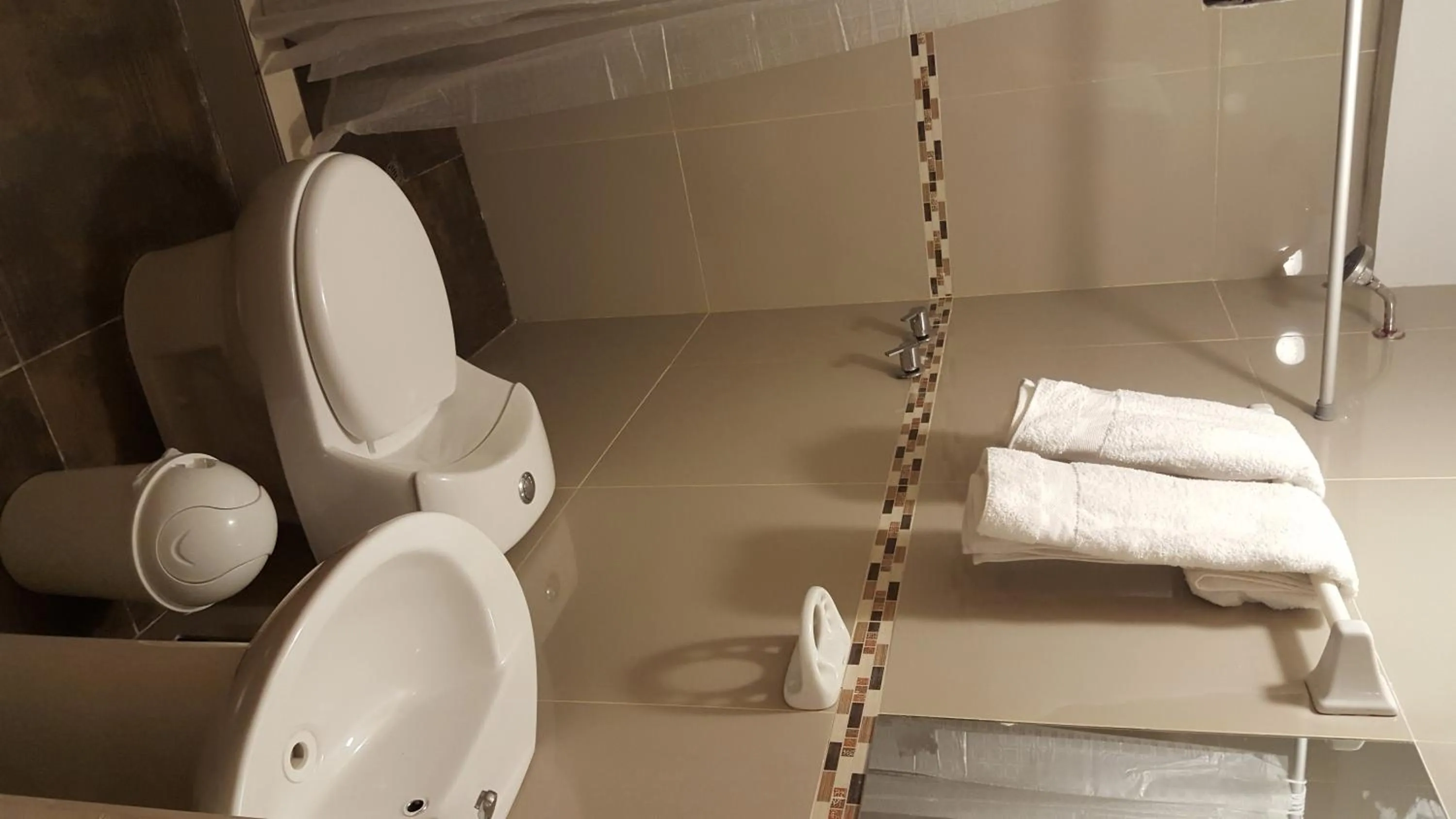 Bathroom in Tambo de Ollantay Hotel