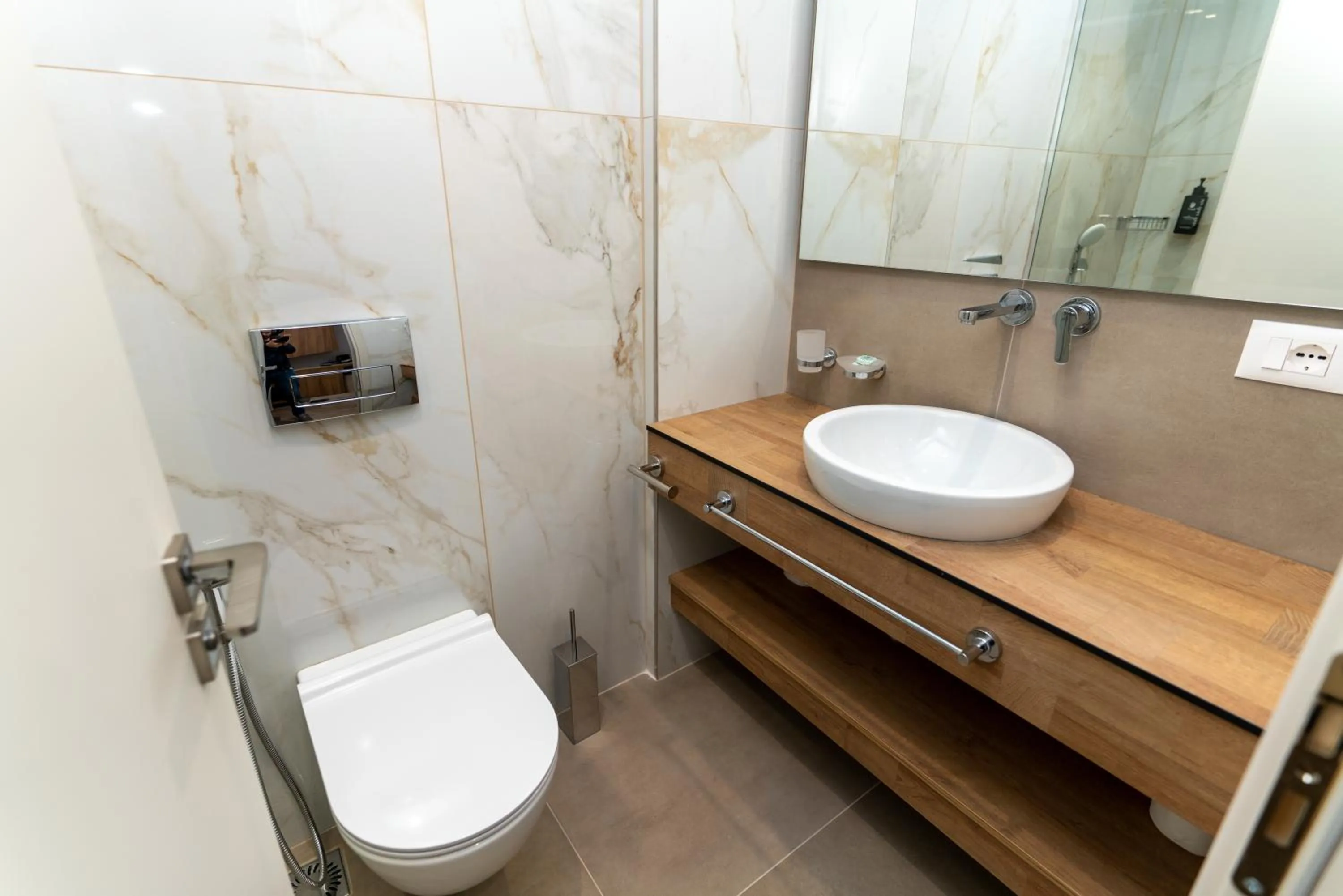 Bathroom in Titania Hotel