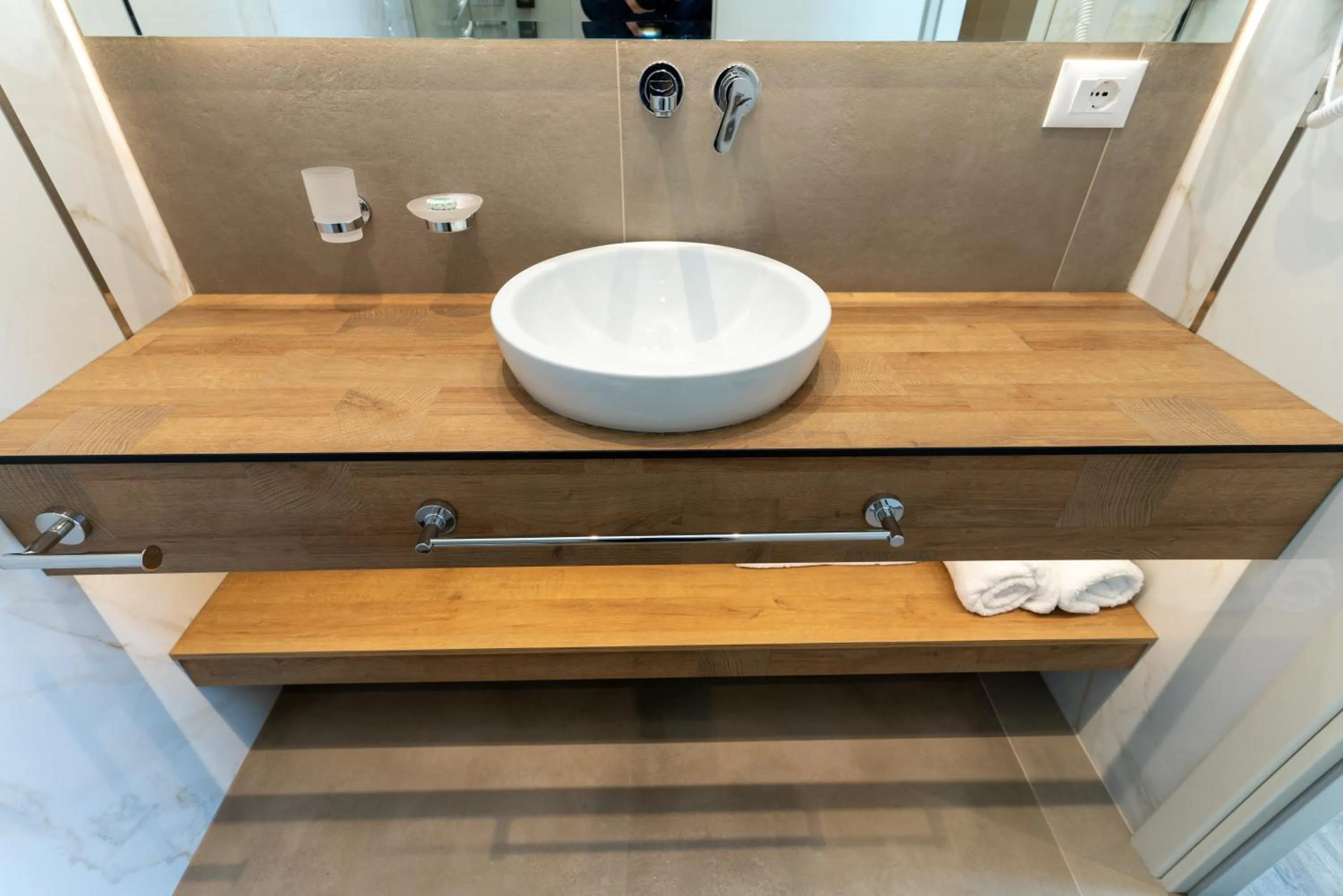 Bathroom in Titania Hotel