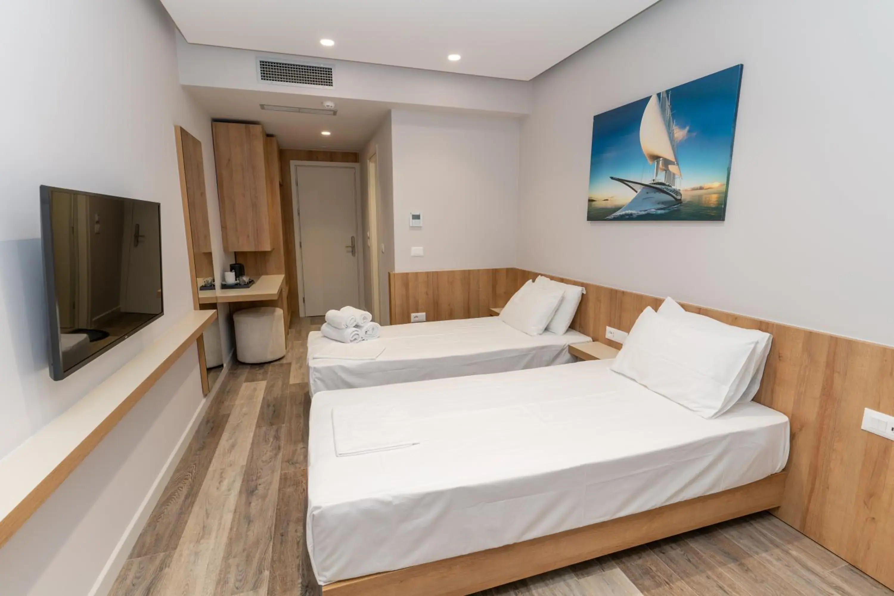 Twin Room with Sea View in Titania Hotel Twin Room with Sea View in Titania Hotel