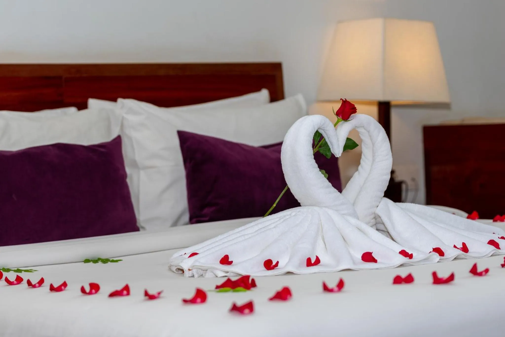 Bed in King Rock Boutique Hotel