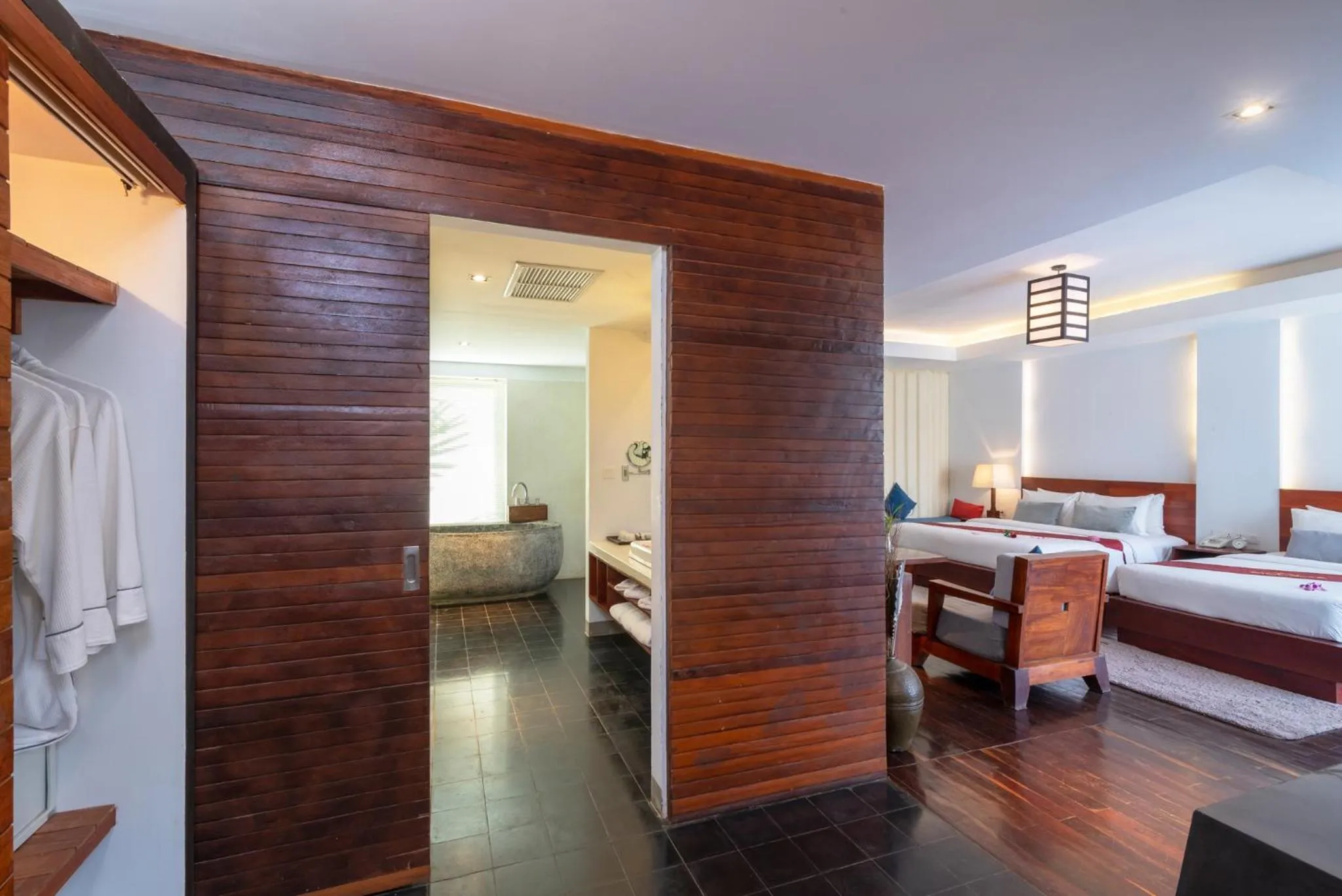 Living room, Bed in King Rock Boutique Hotel