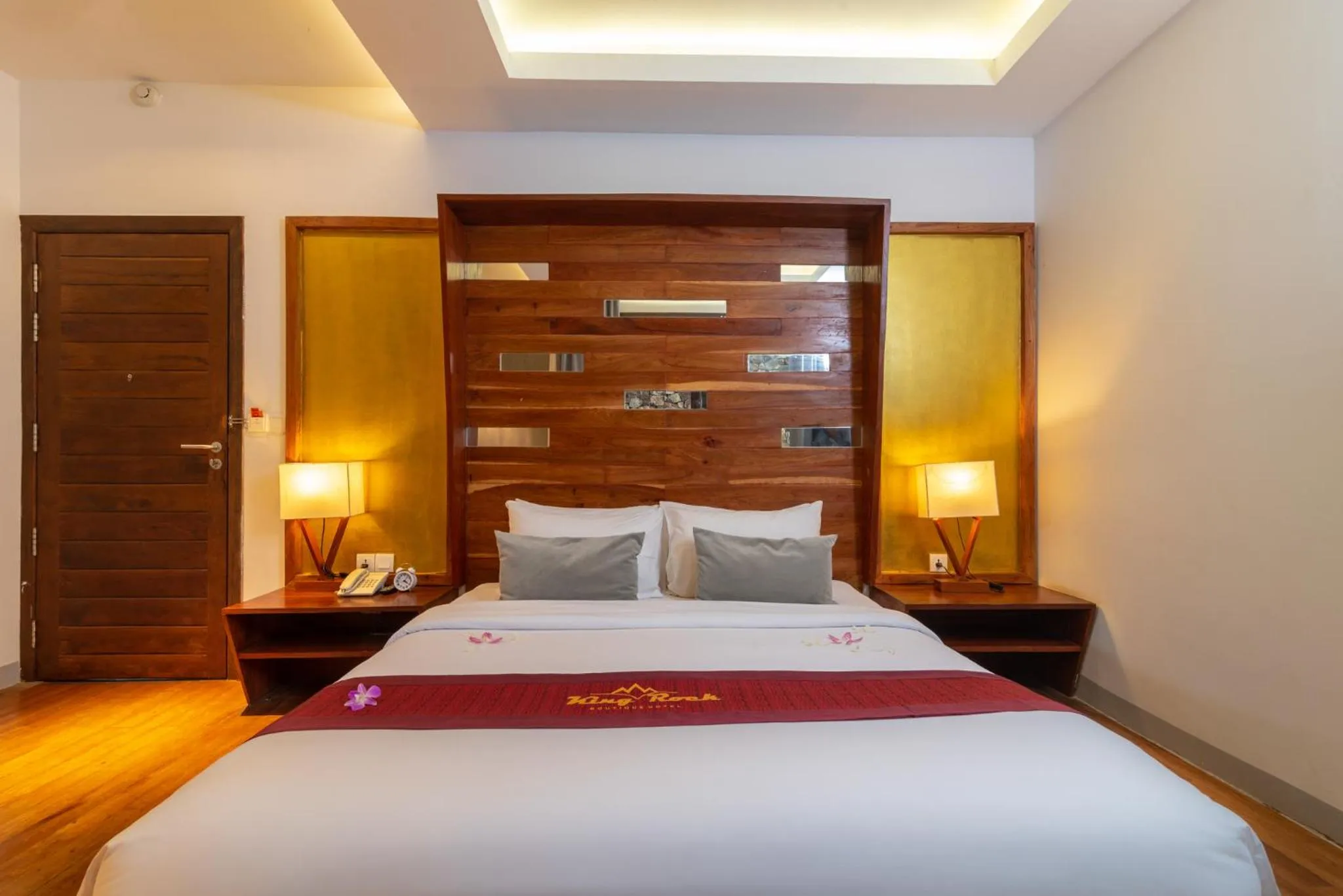 Bed in King Rock Boutique Hotel