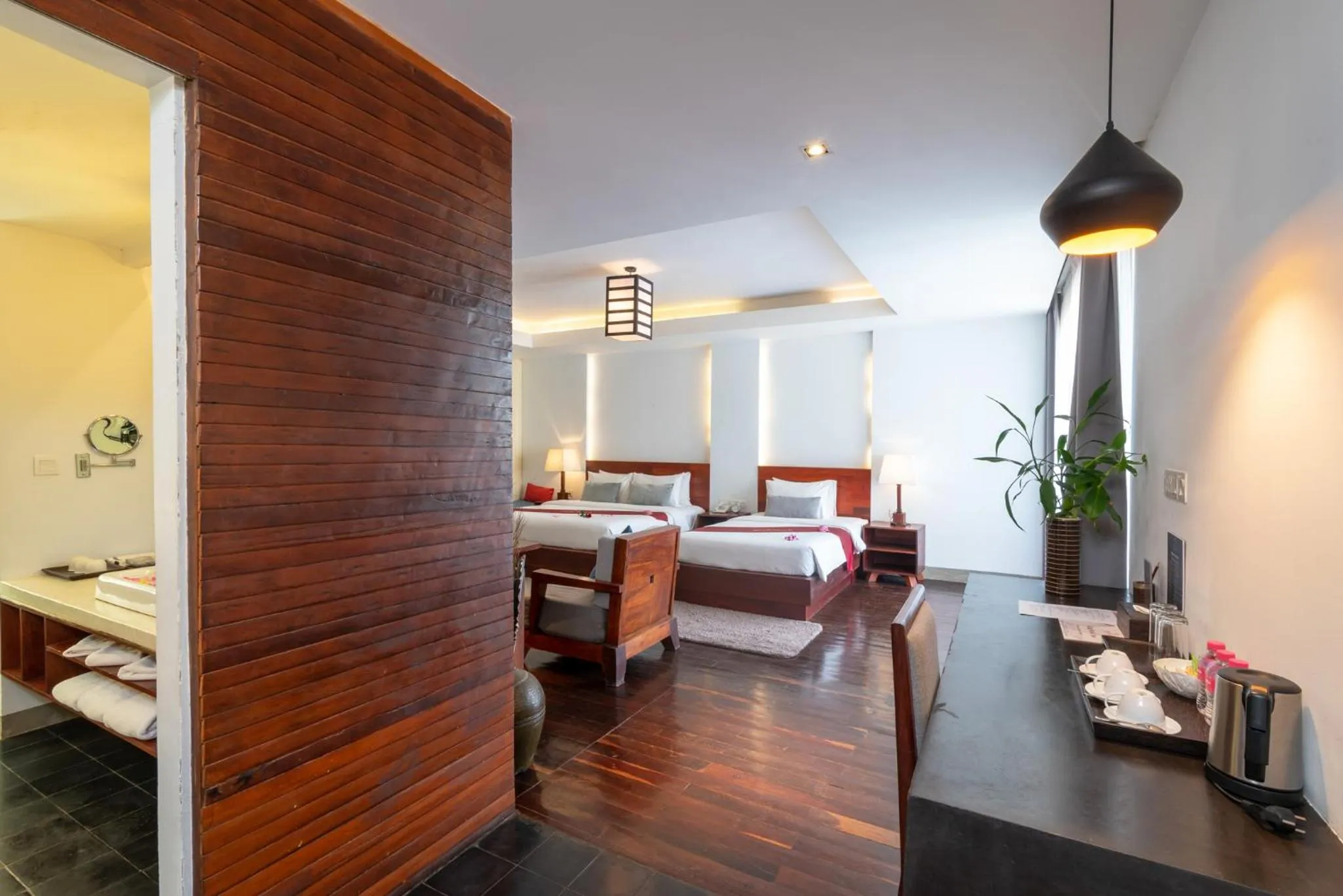 Living room, Bed in King Rock Boutique Hotel