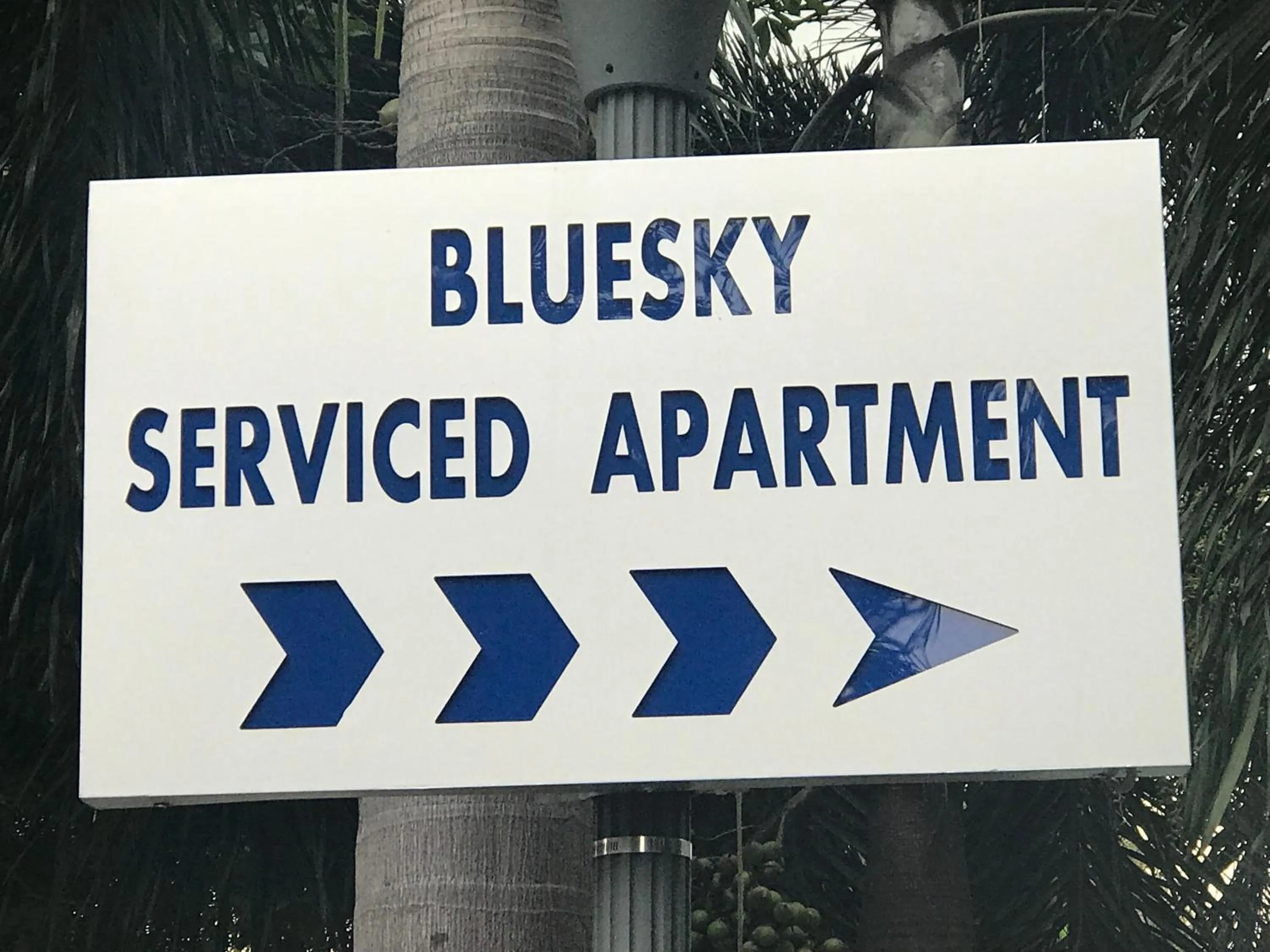 Property logo or sign in Bluesky Serviced Apartment Airport Plaza