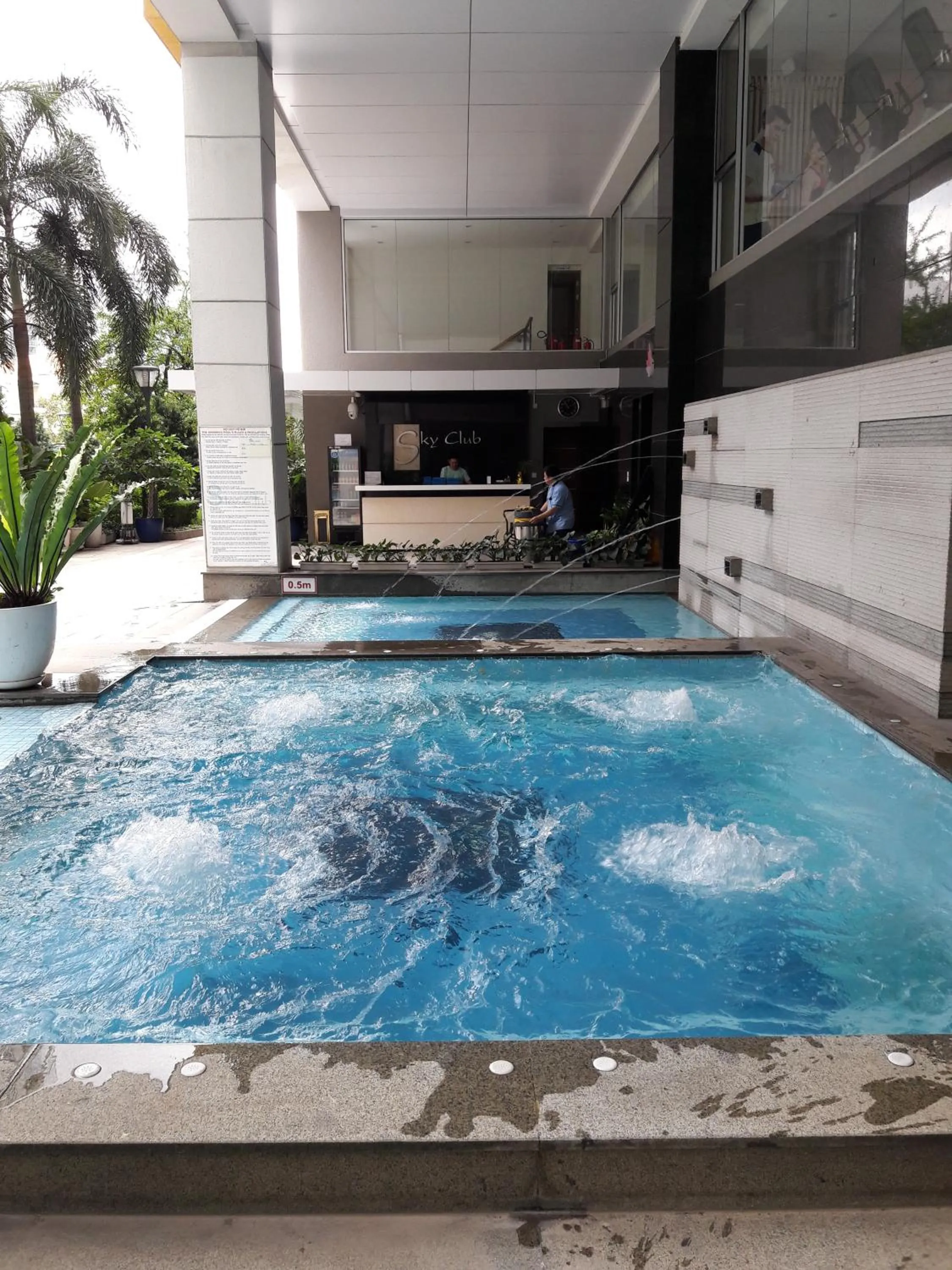 Fitness centre/facilities in Bluesky Serviced Apartment Airport Plaza