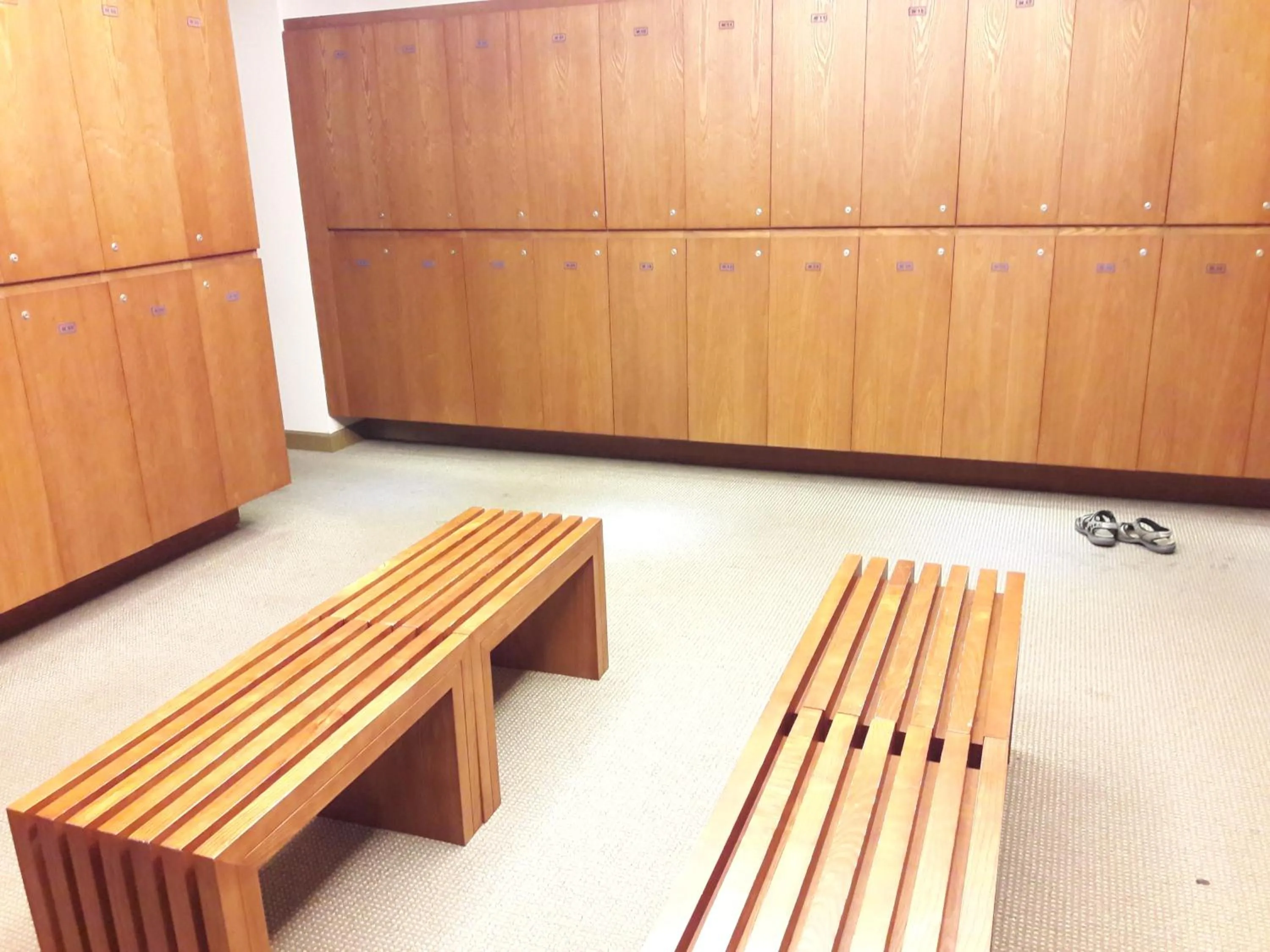 Fitness centre/facilities in Bluesky Serviced Apartment Airport Plaza