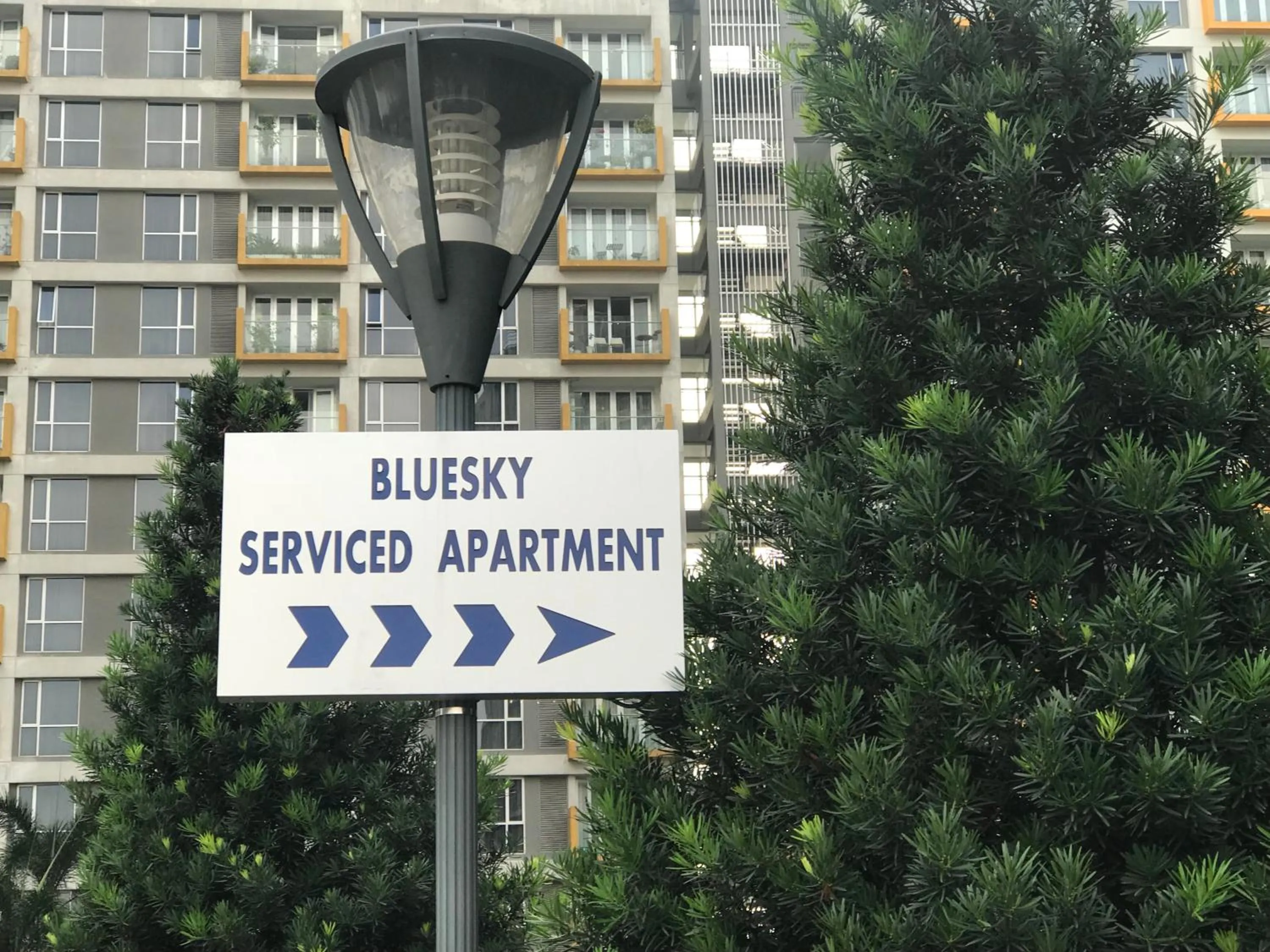 Logo/Certificate/Sign in Bluesky Serviced Apartment Airport Plaza