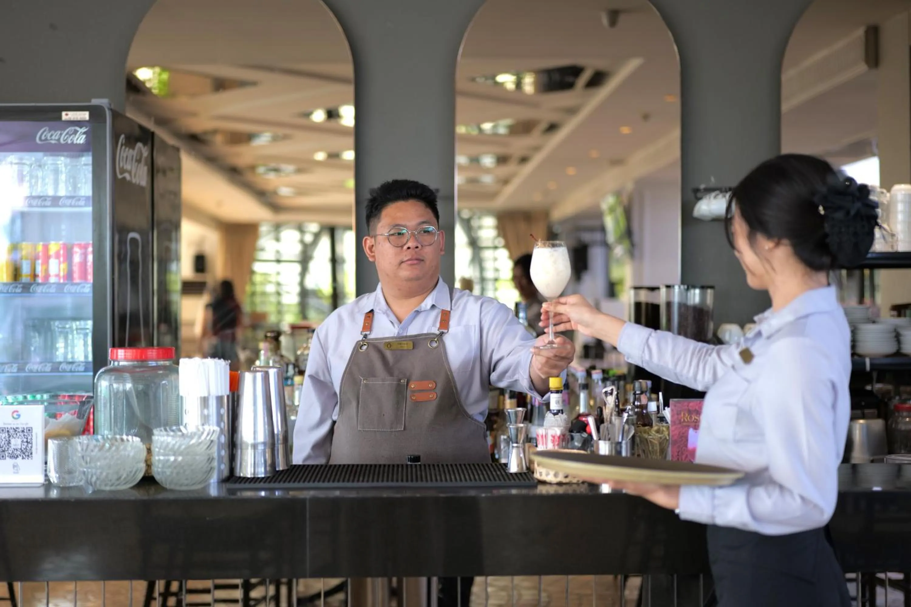 Lounge or bar in Hotel Once Bangkok