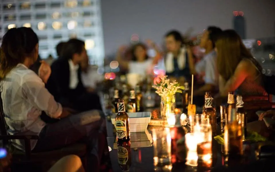 group of guests in Hotel Once Bangkok