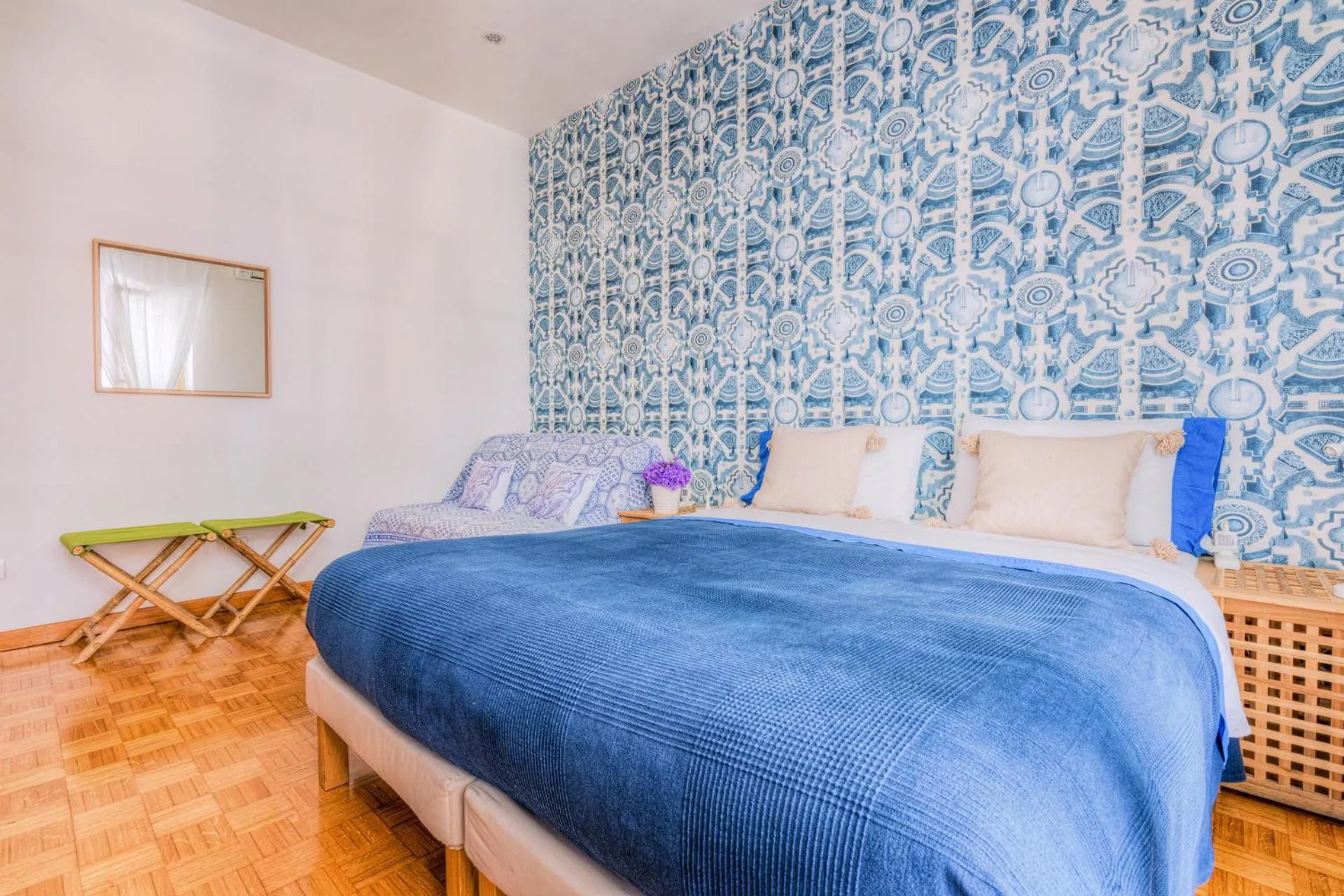 Bed in La Casa Sul Mare