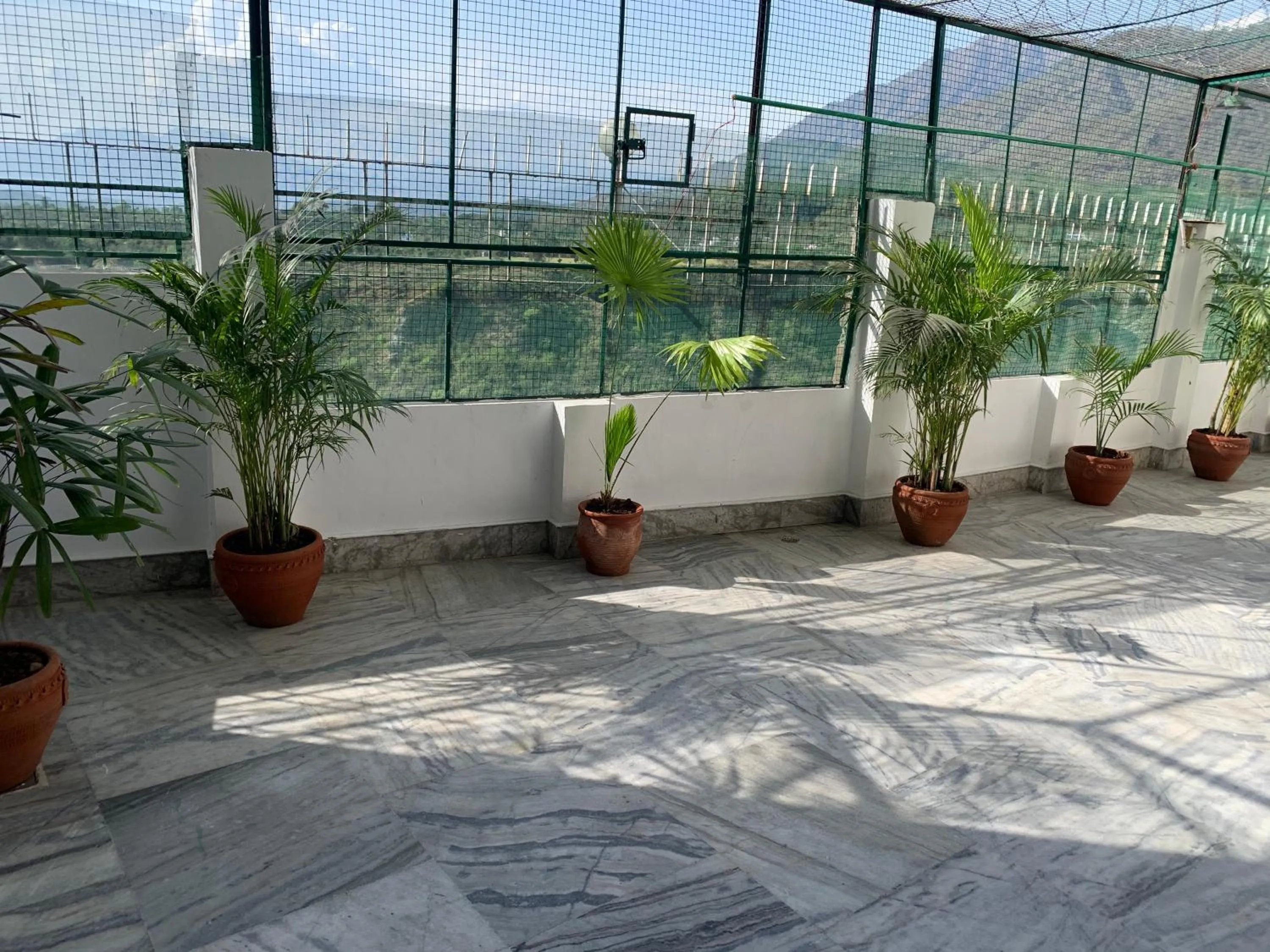 Patio in Hotel Maha Luxmi Palace