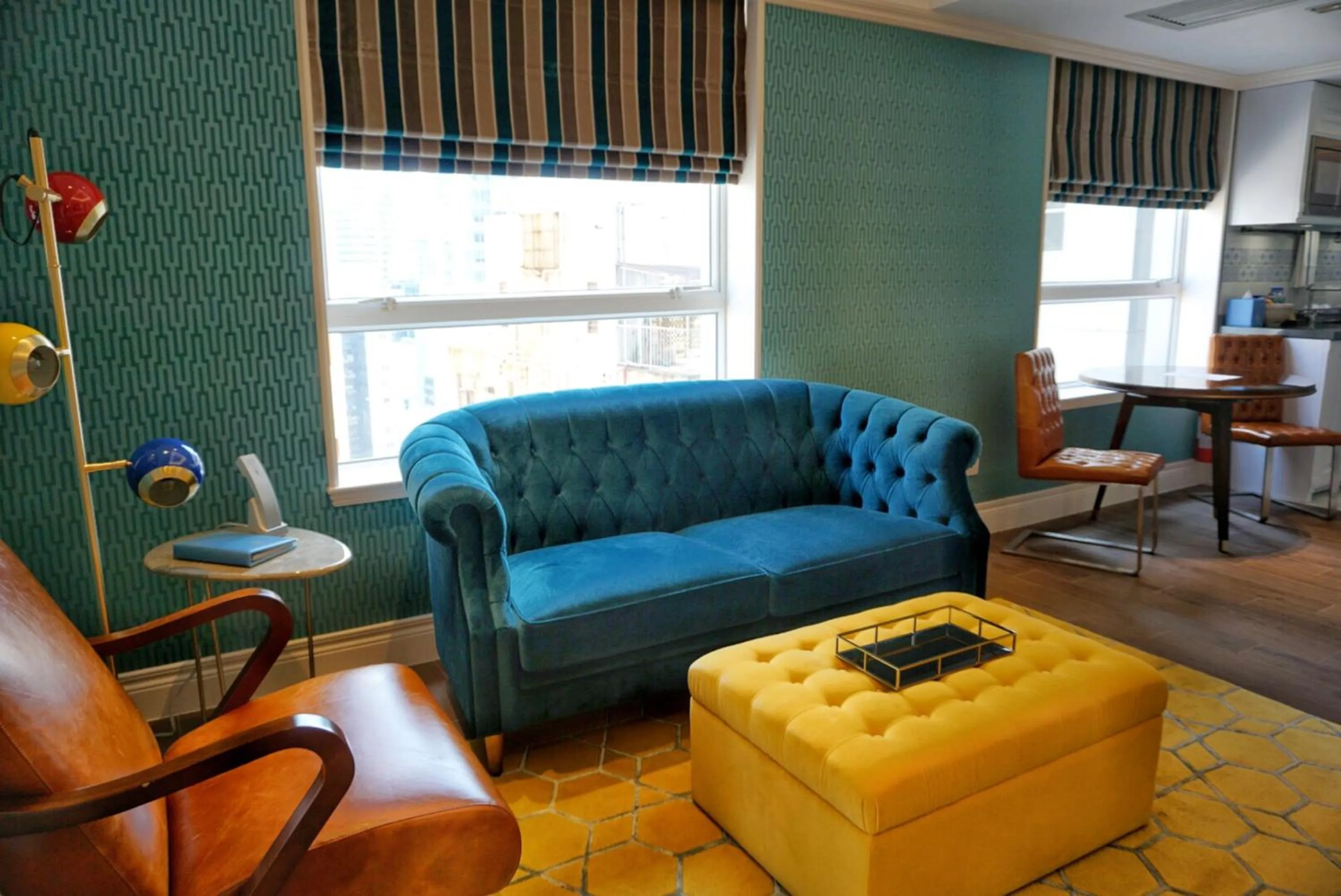 Living room in Hotel Madera Hollywood