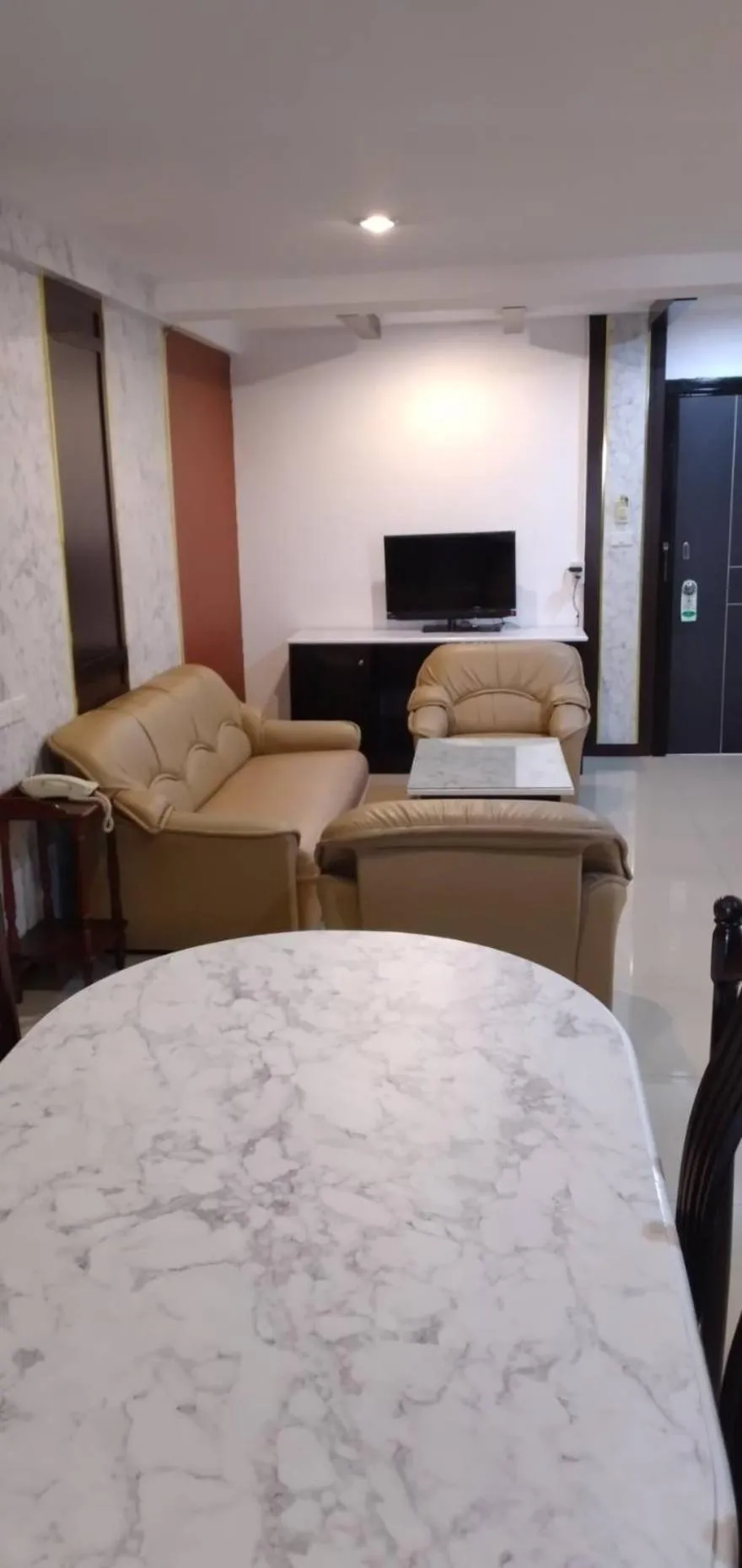 Living room in Nanatai Suites