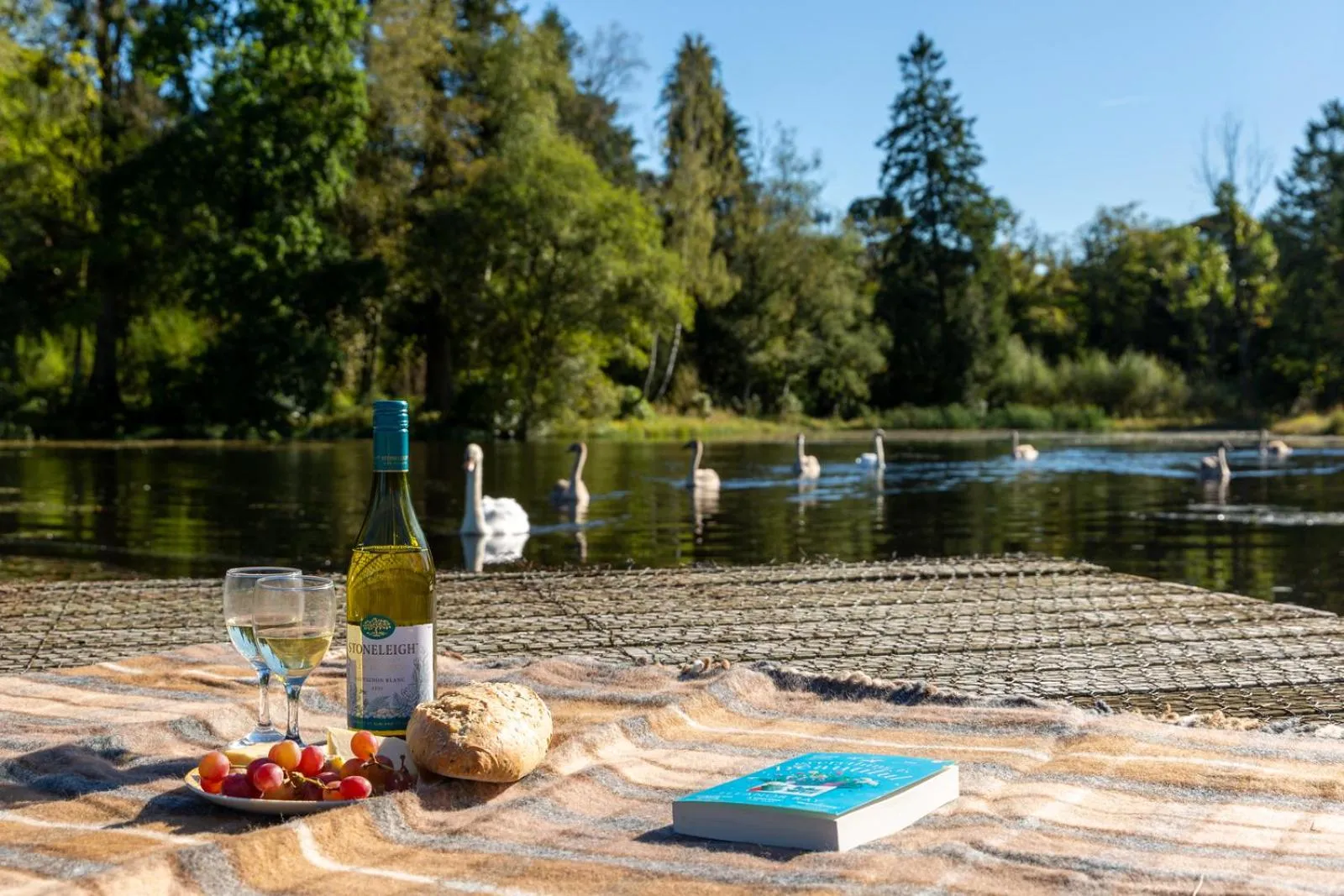 Lake view in Moffat Manor Holiday Resort