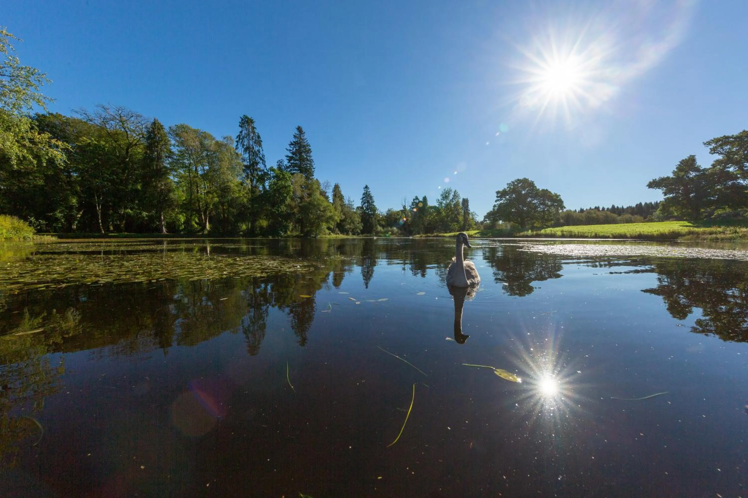Lake view in Moffat Manor Holiday Resort