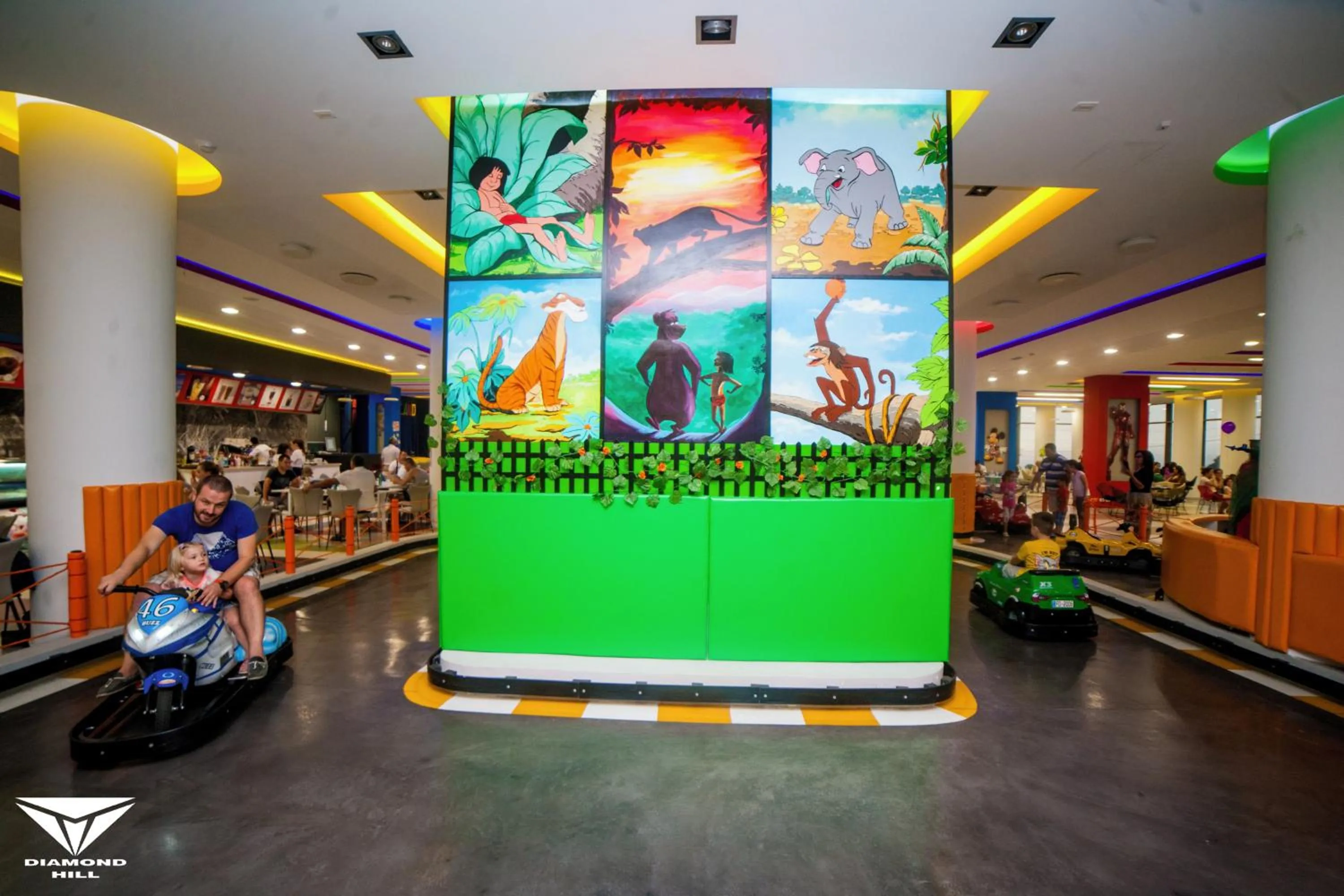 Children play ground in Diamond Hill Resort & SPA