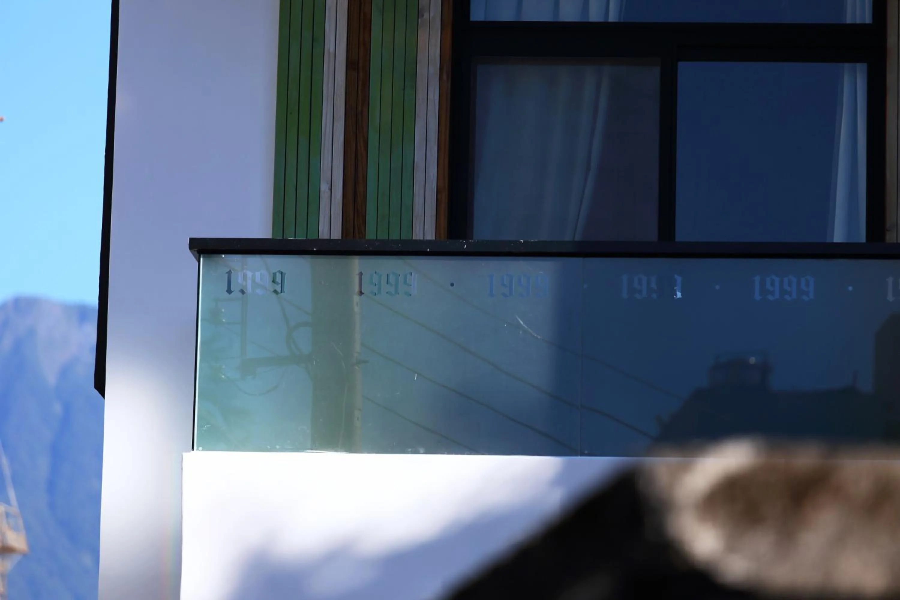 Balcony/Terrace in 1999 homestay