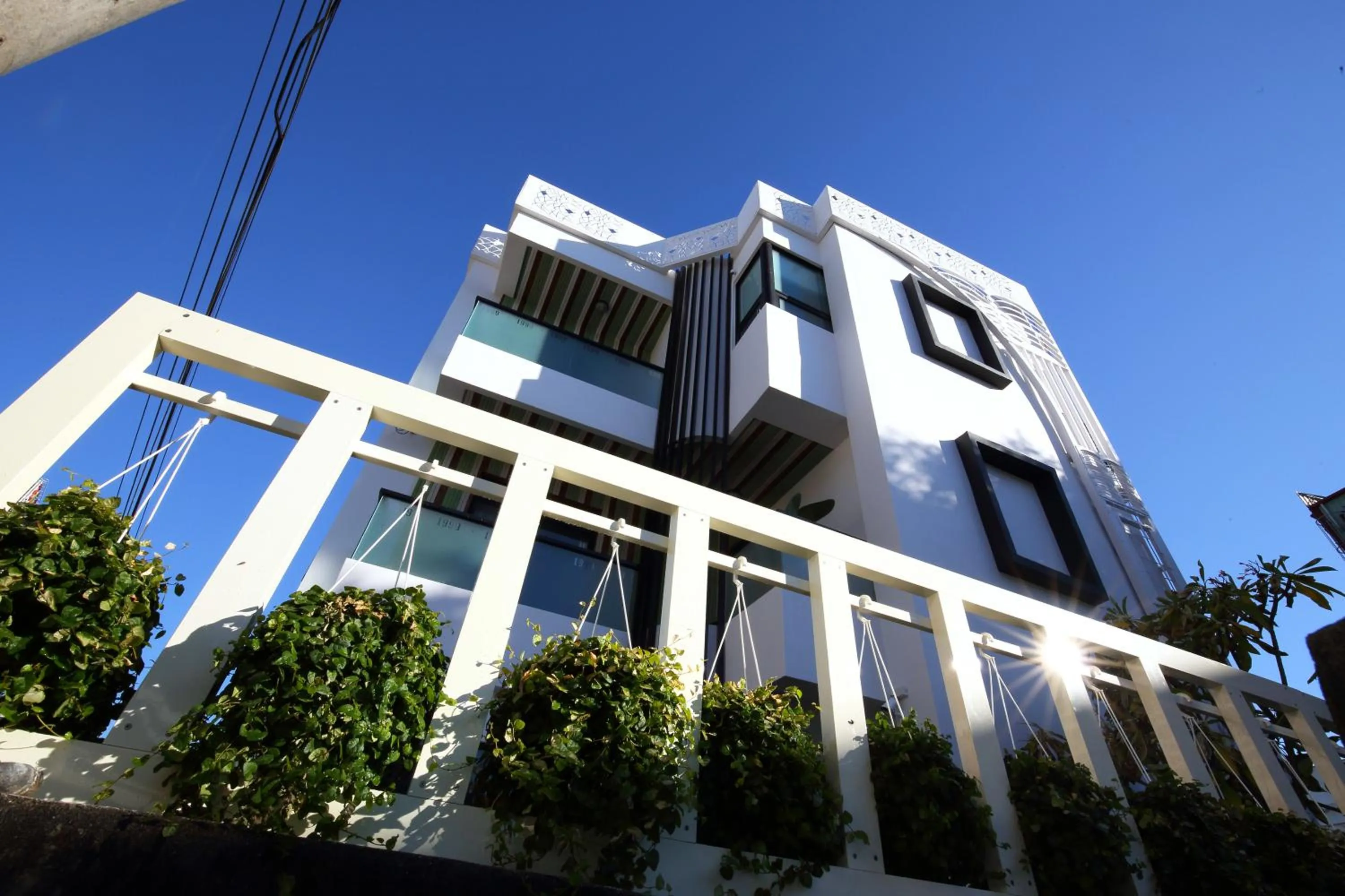 Bird's eye view in 1999 homestay