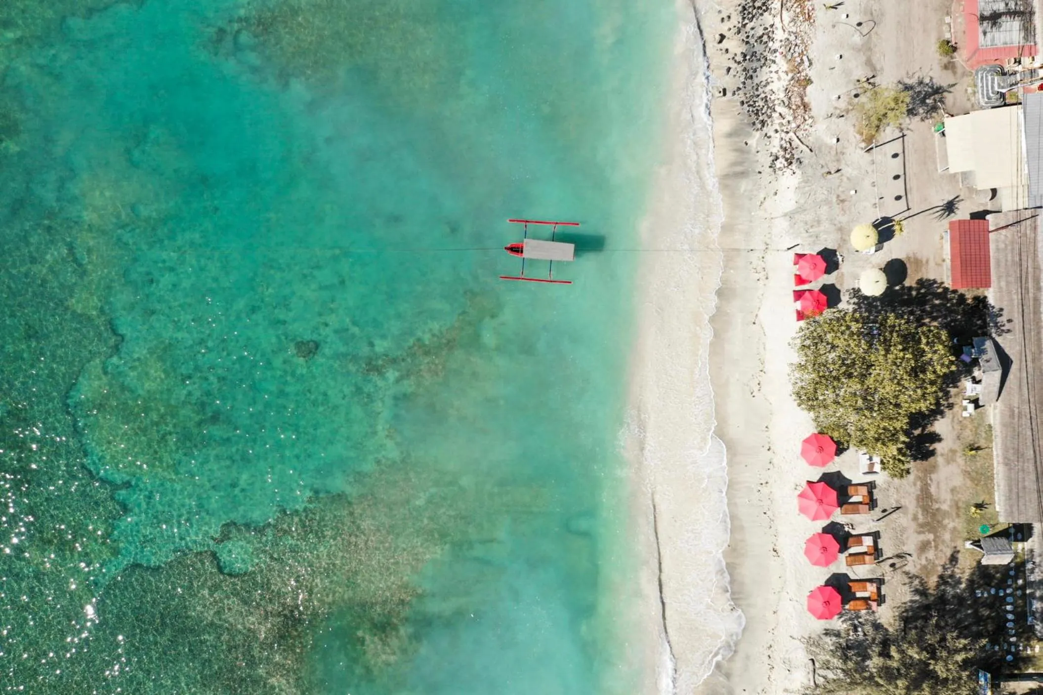 Bird's eye view in Segar Village