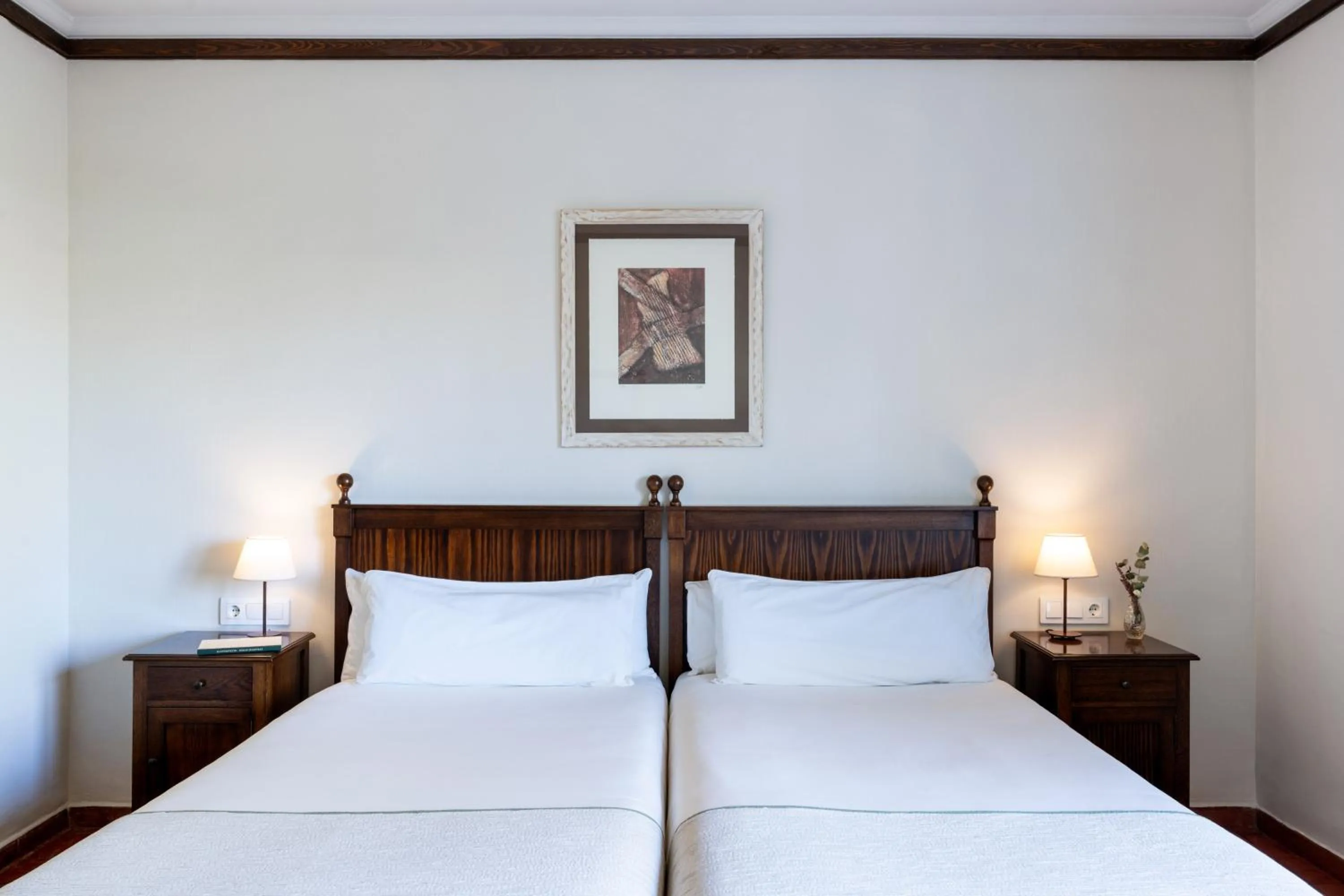 Bed in Parador de Manzanares