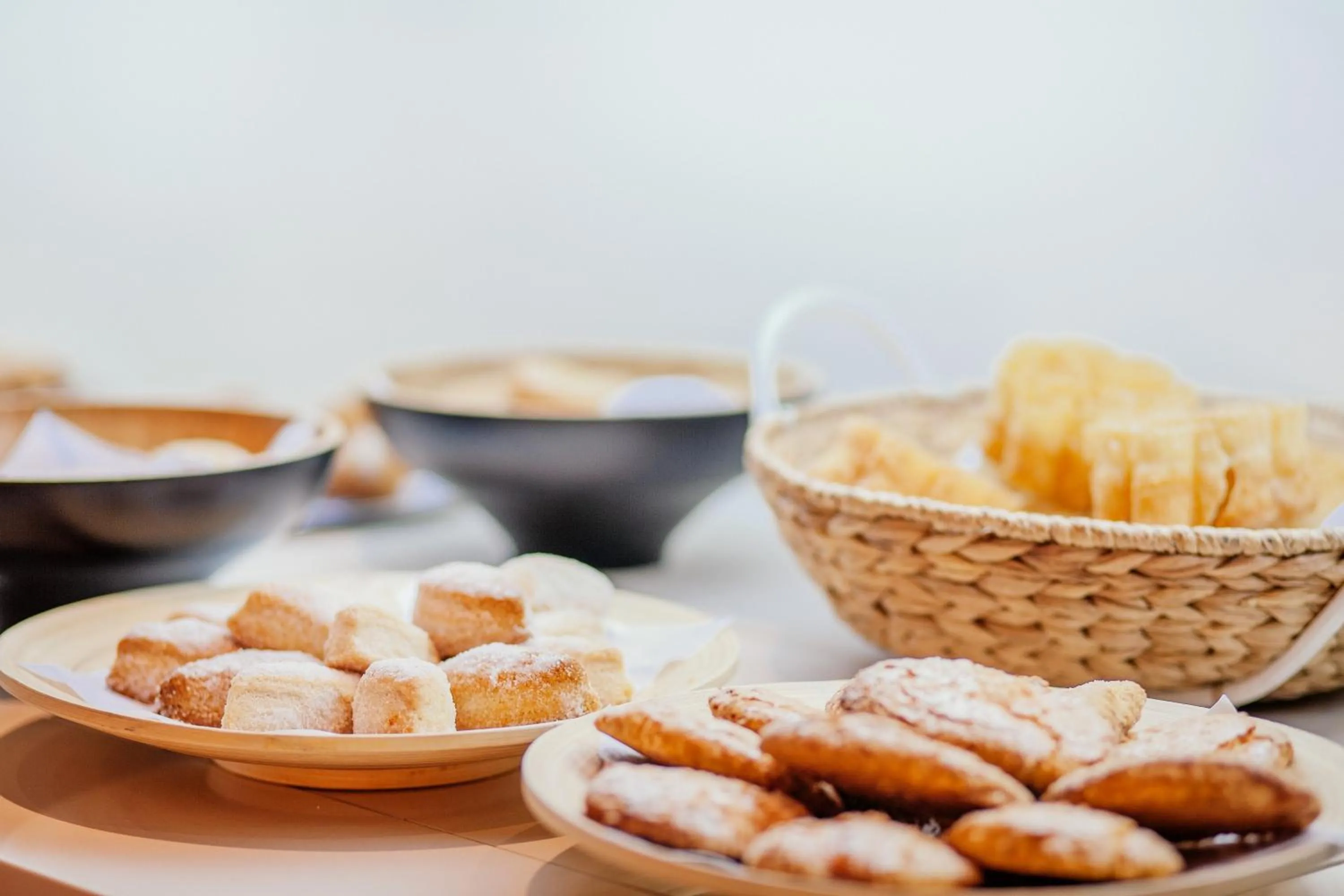 Buffet breakfast in Parador de Manzanares