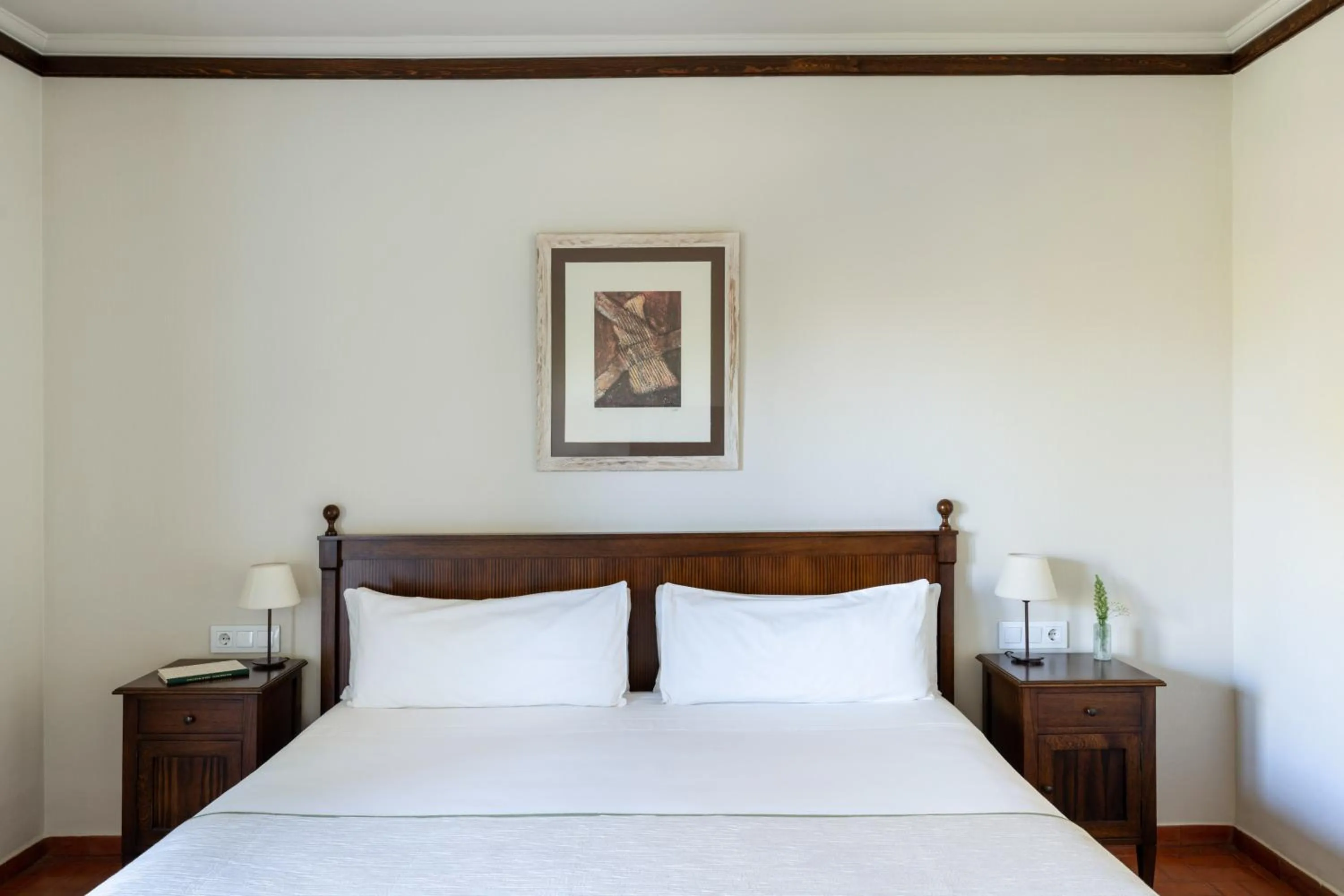 Bed in Parador de Manzanares