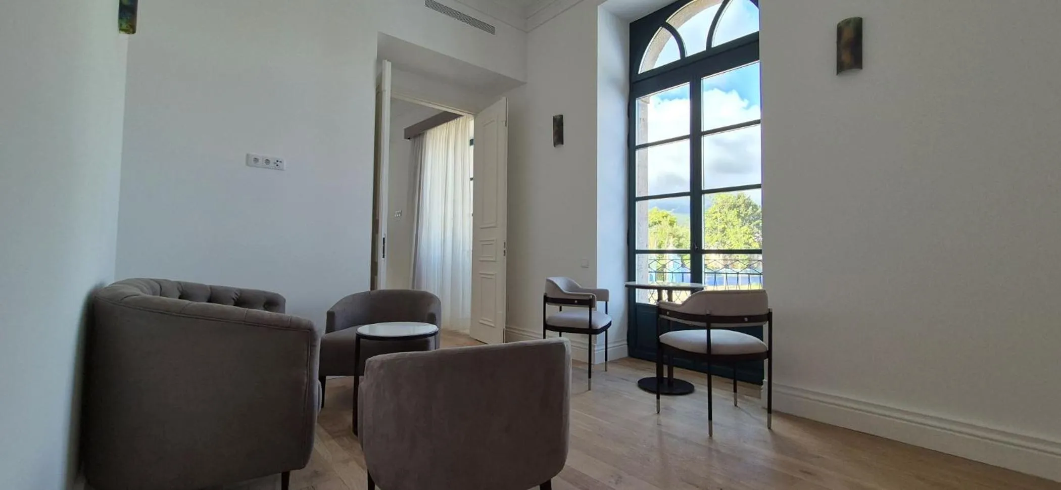 Seating area in Oca Grande Hotel Do Pezo