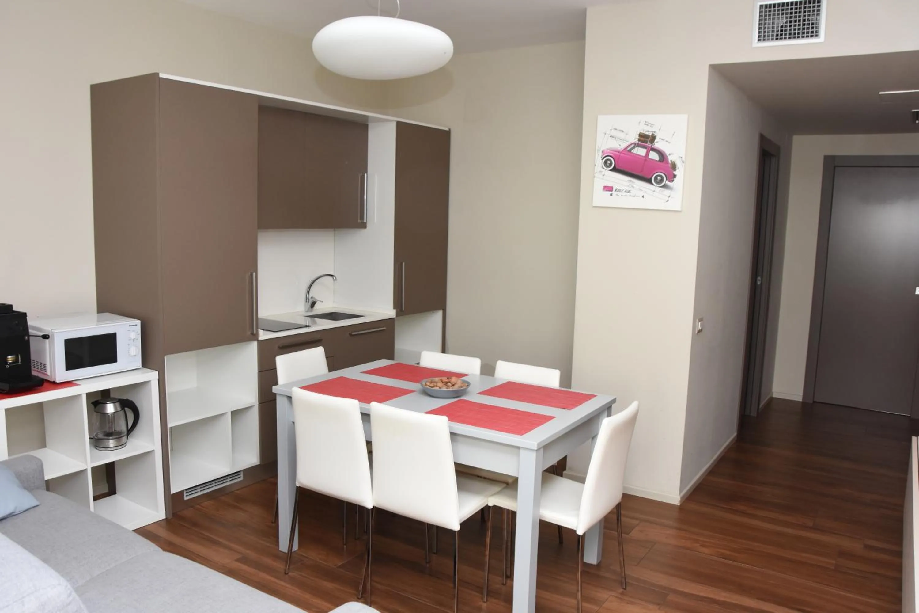 Kitchen or kitchenette in Residence Nazionale Matera