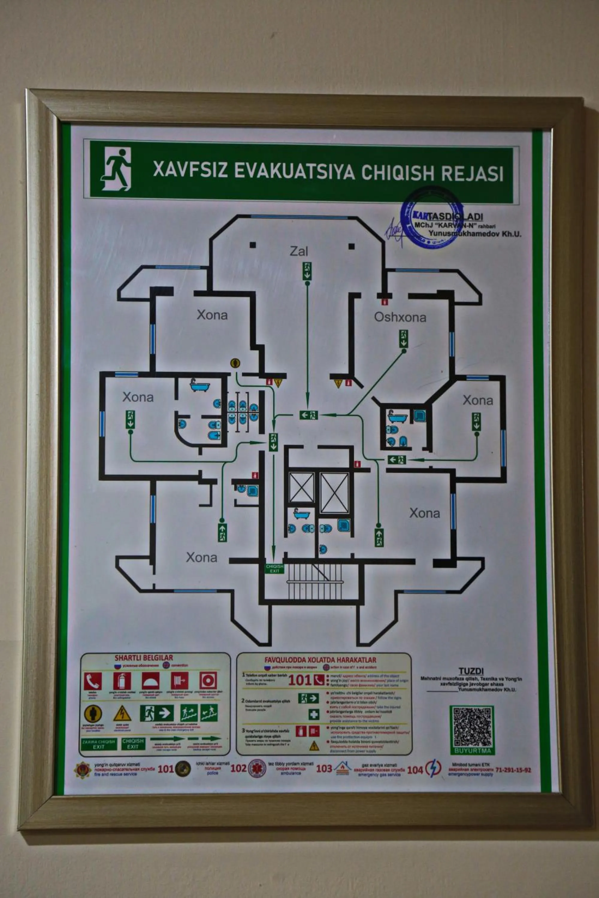 Floor plan in Karvan-N