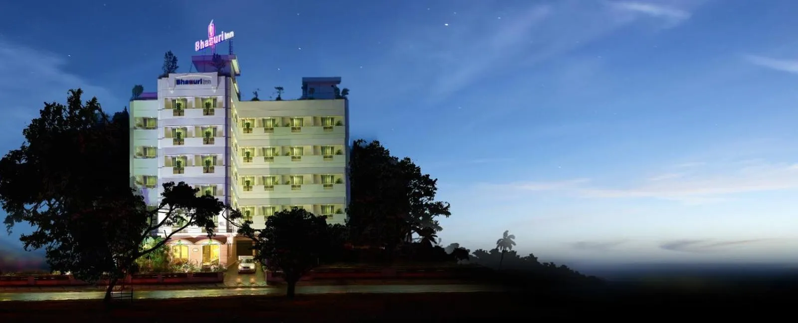 Property building in Bhasuri Inn Guruvayoor