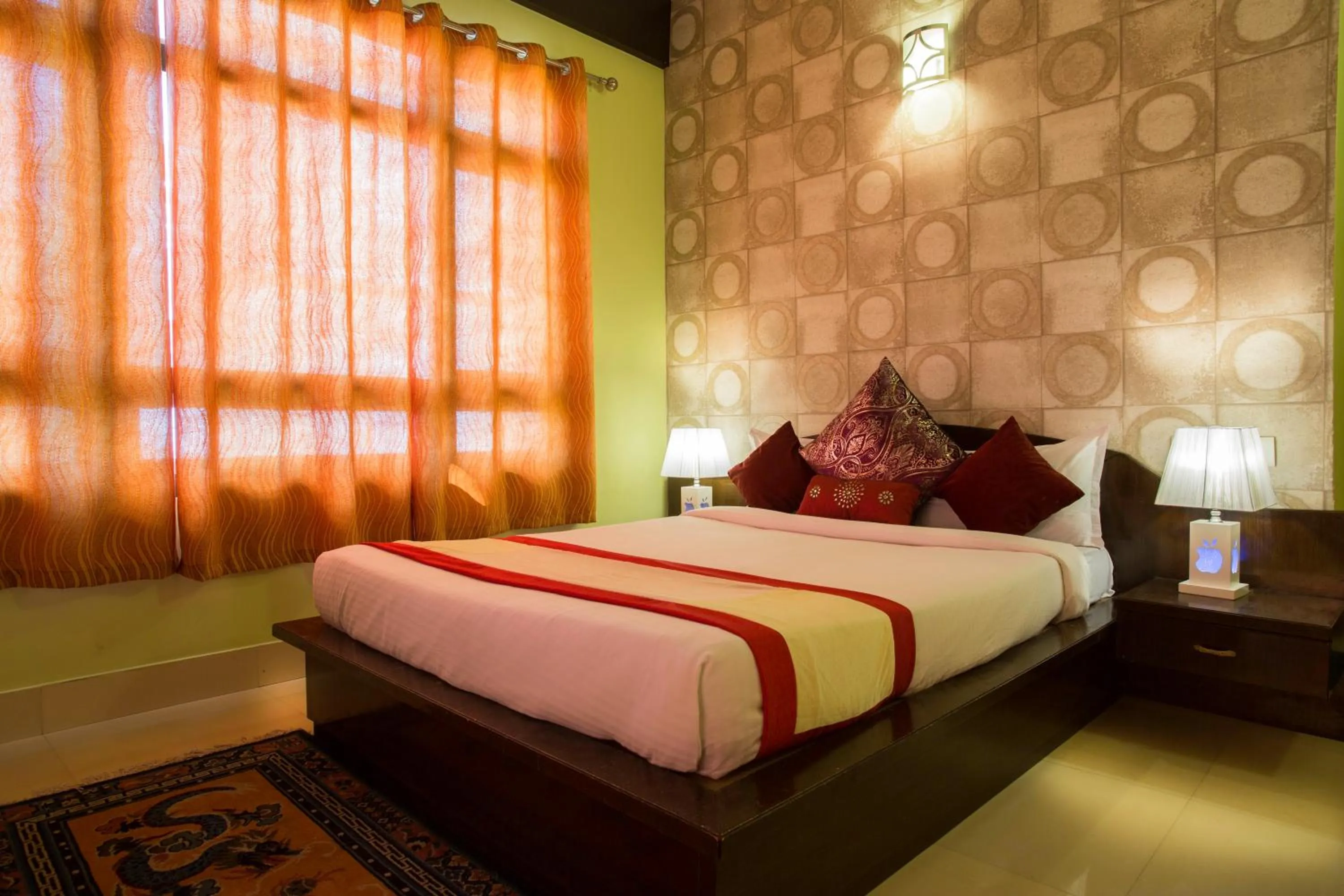 Living room in Golden Star Continental & Spa