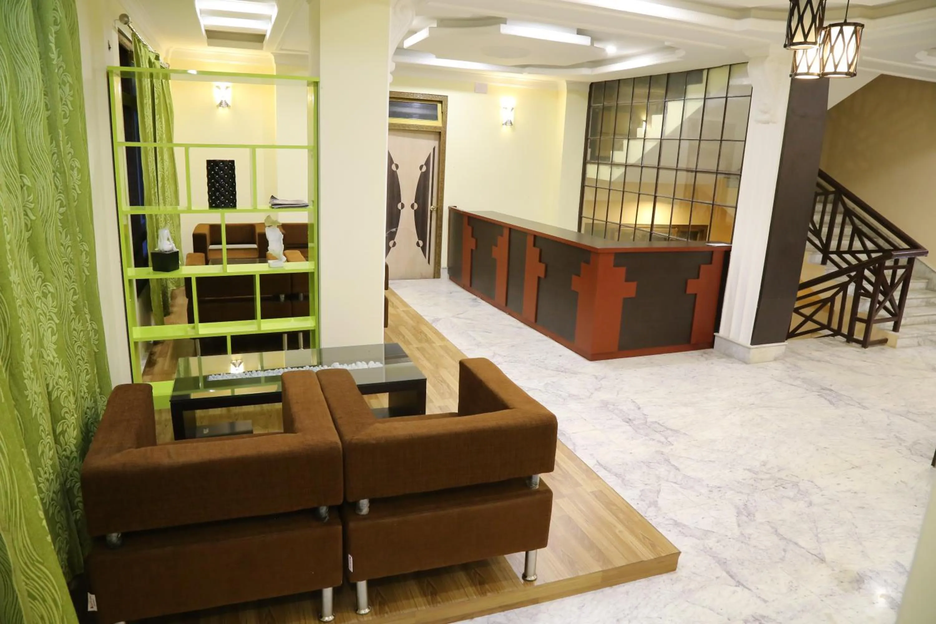 Lobby or reception in Golden Star Continental & Spa