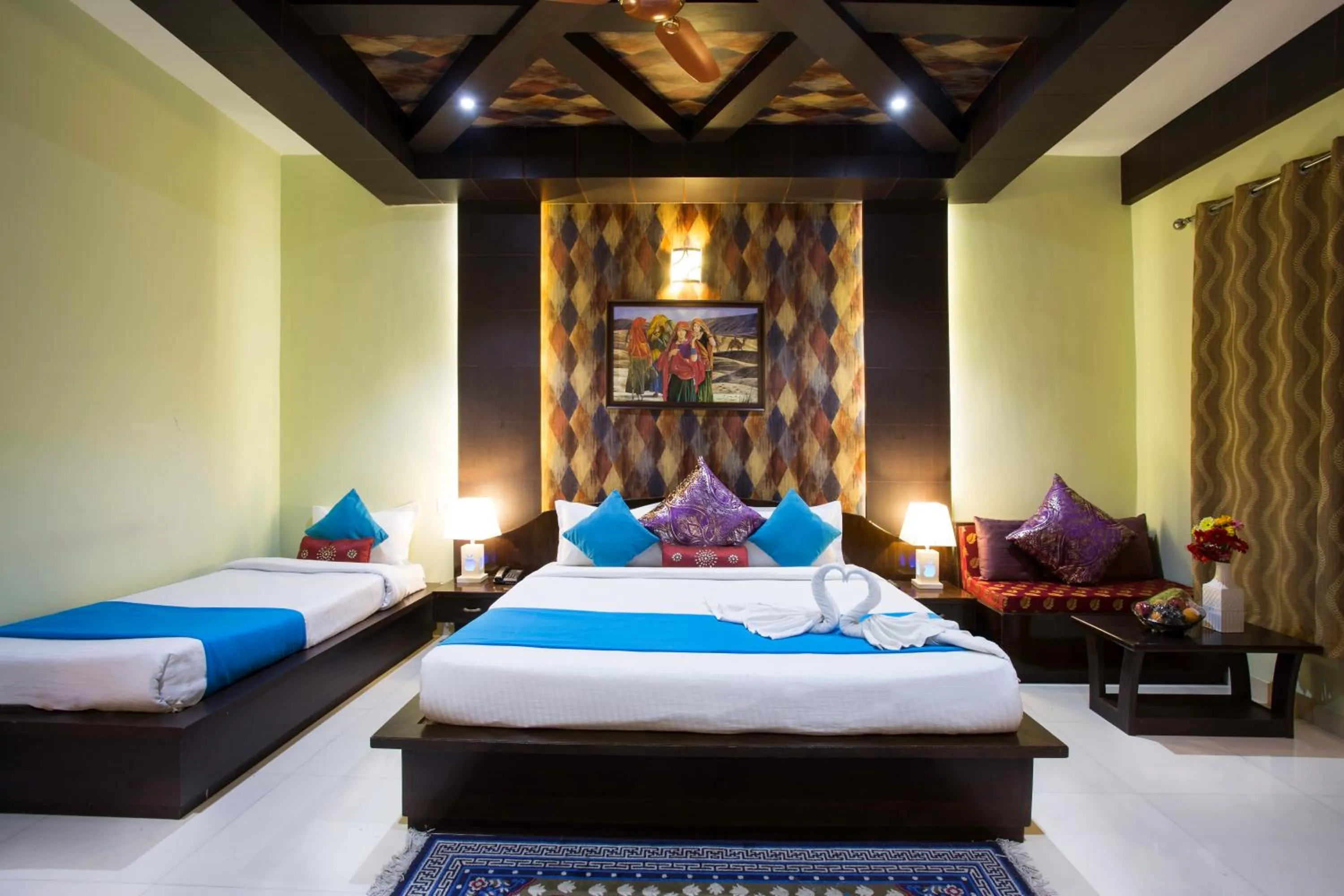 Family in Golden Star Continental & Spa