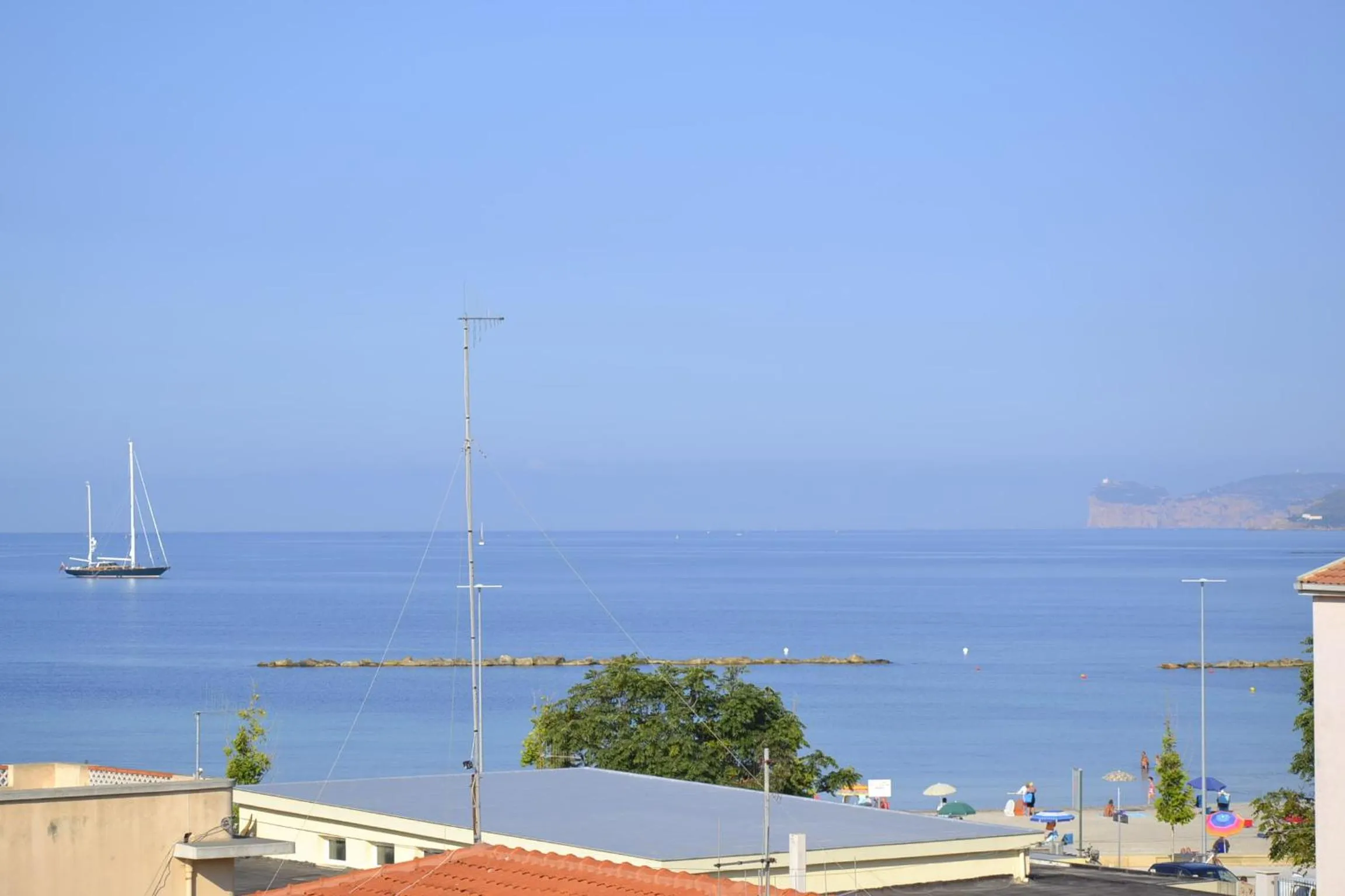 Sea view in White Beach