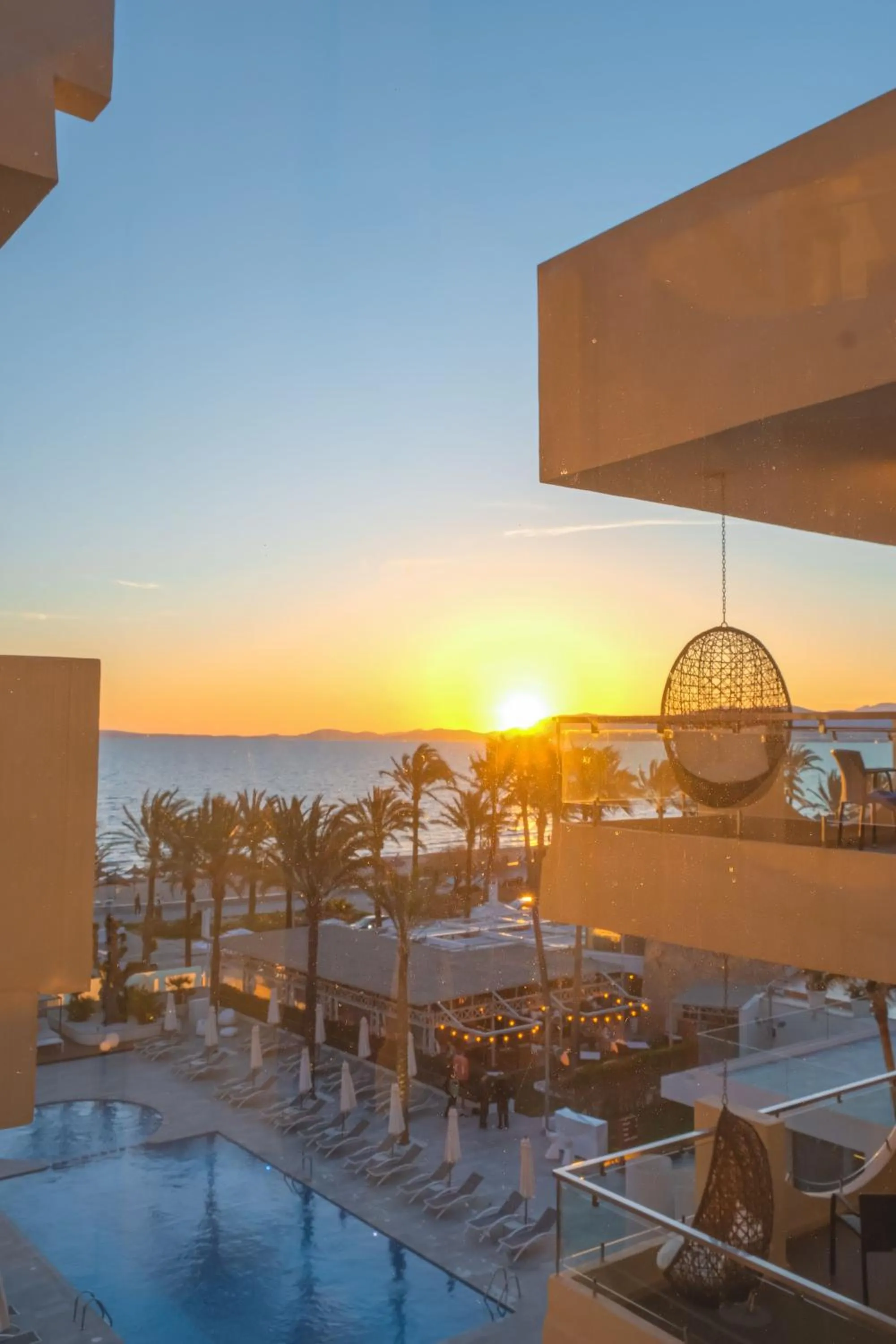 Pool view in Hotel Playa Golf - Adults Only