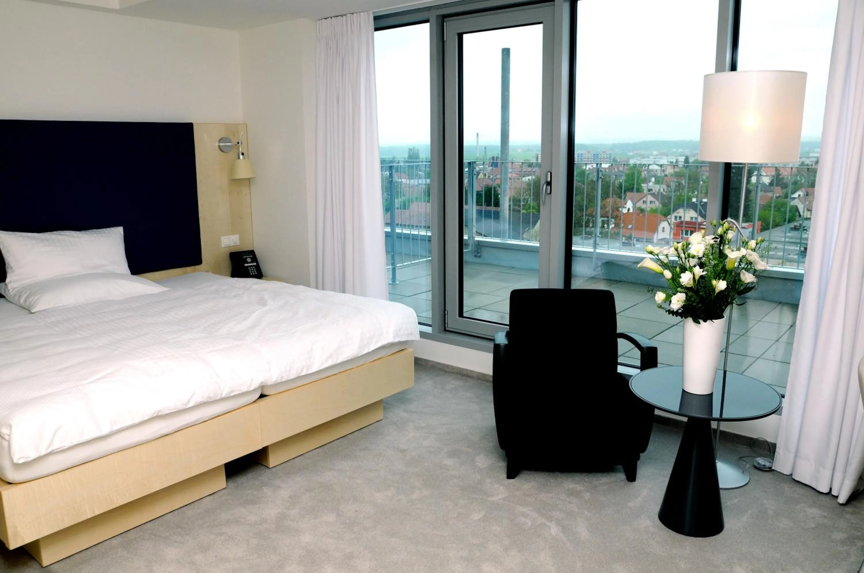 City view, Bed in Hotel Erwin Junker