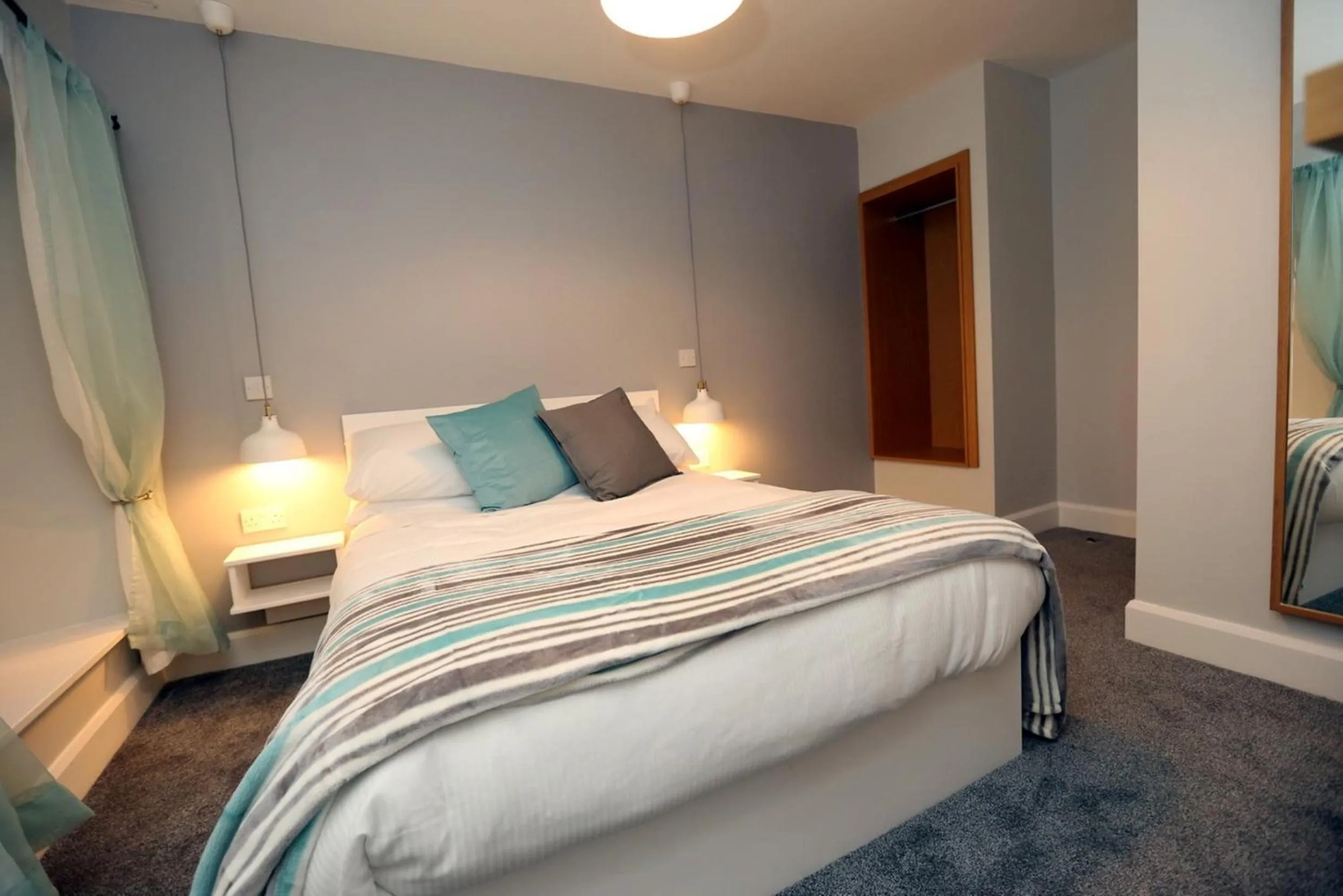 Bedroom, Bed in Moran's Bar & B&B