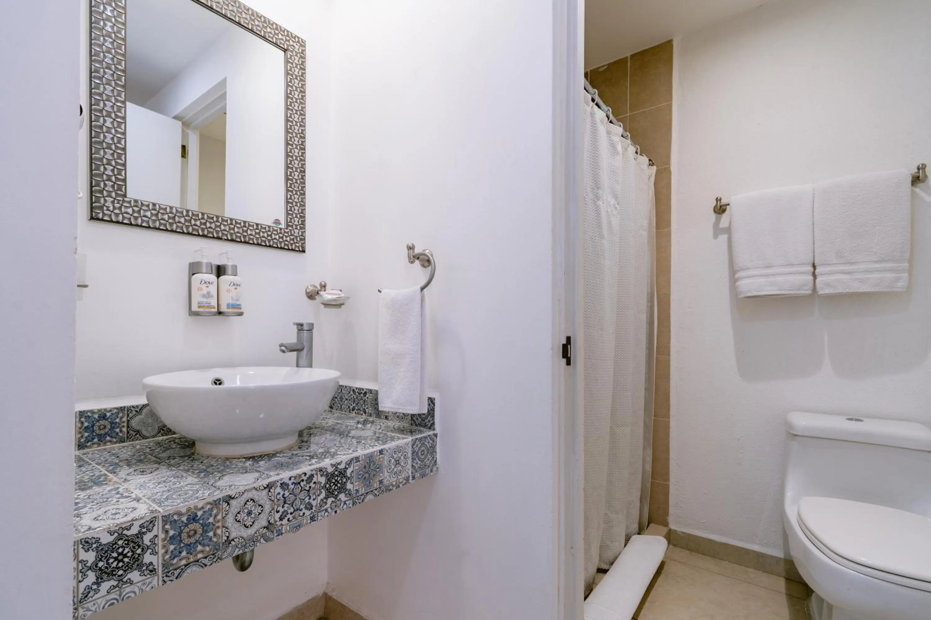 Bathroom in Hotel La Estación