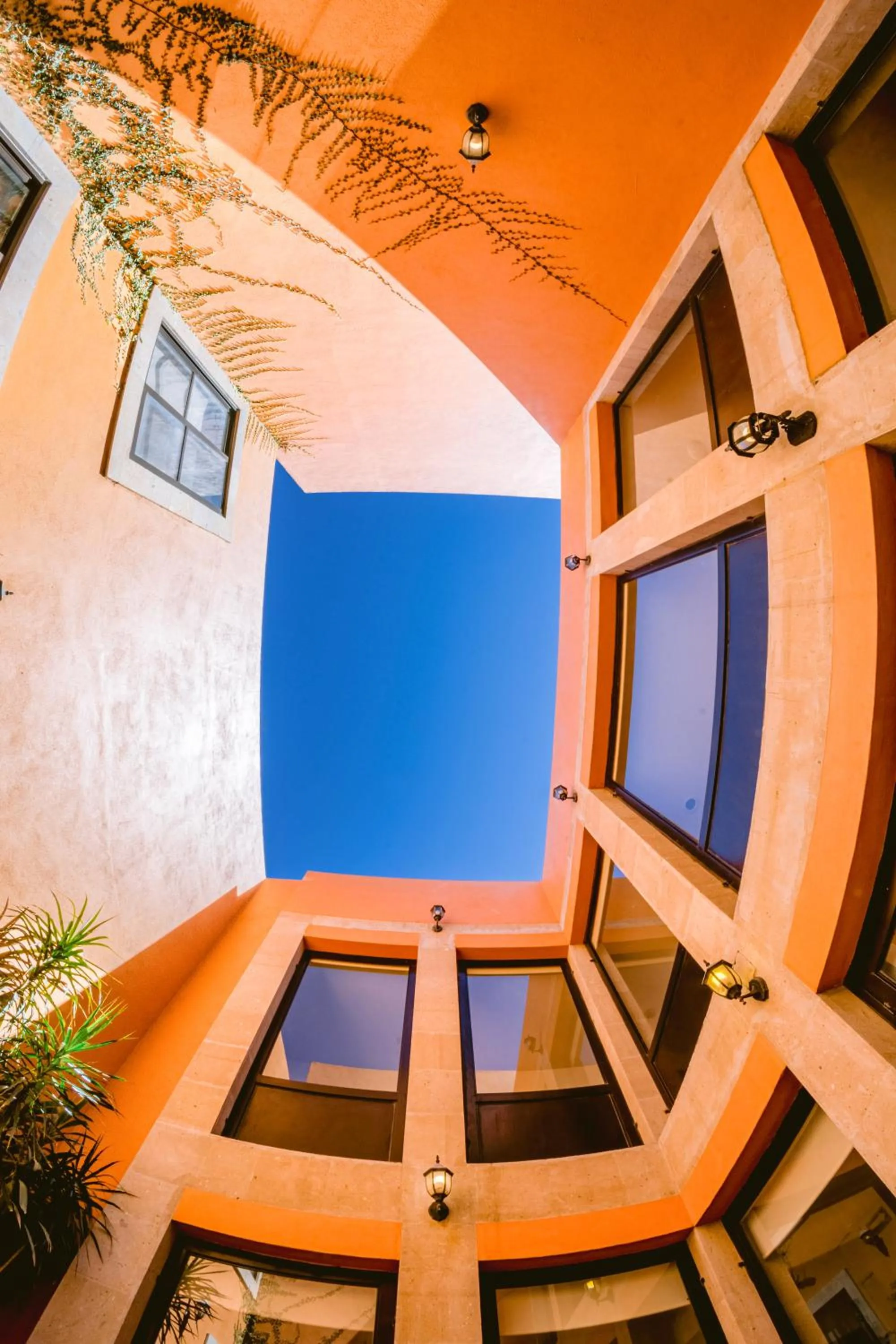 Decorative detail in Hotel La Estación