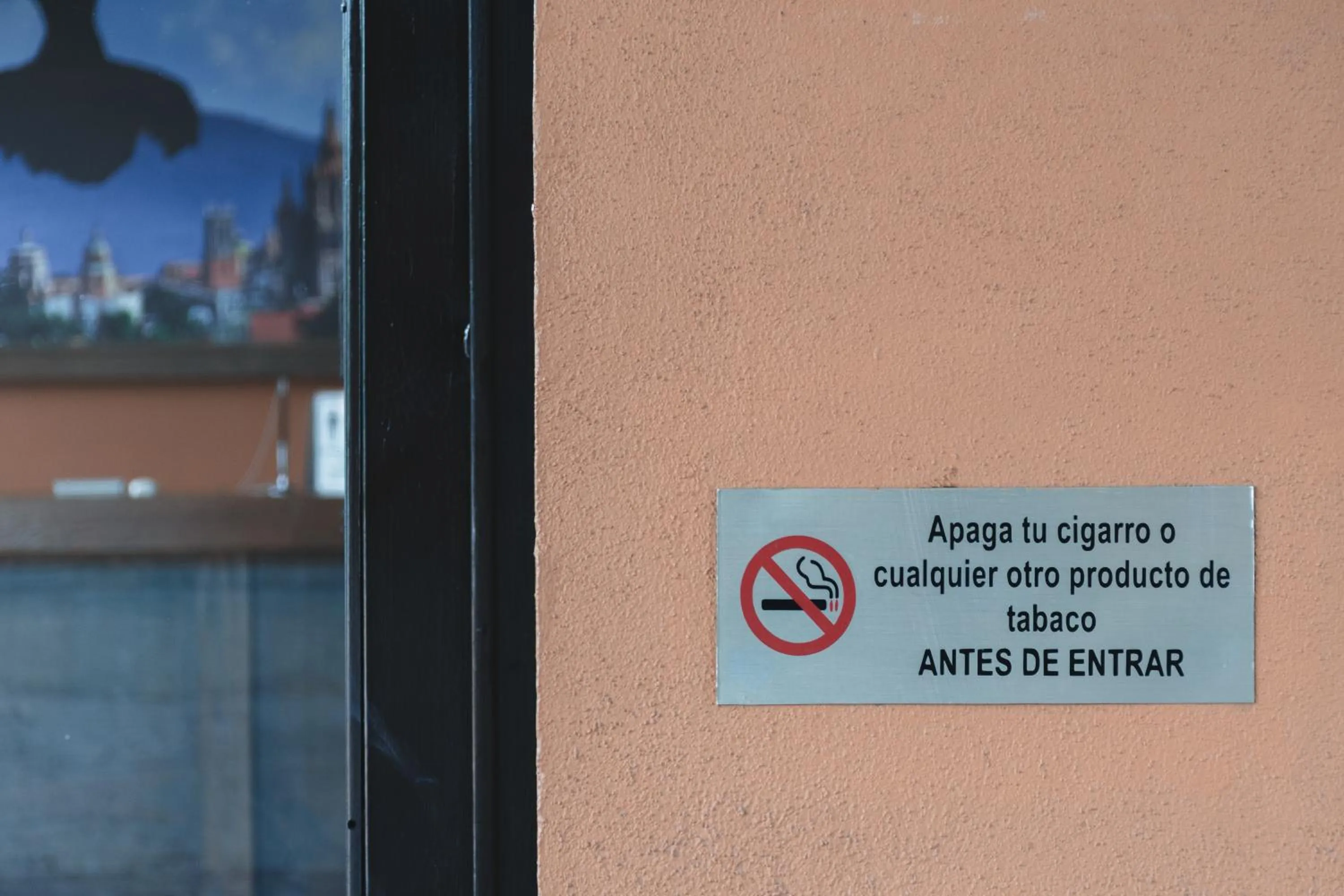 Decorative detail in Hotel La Estación